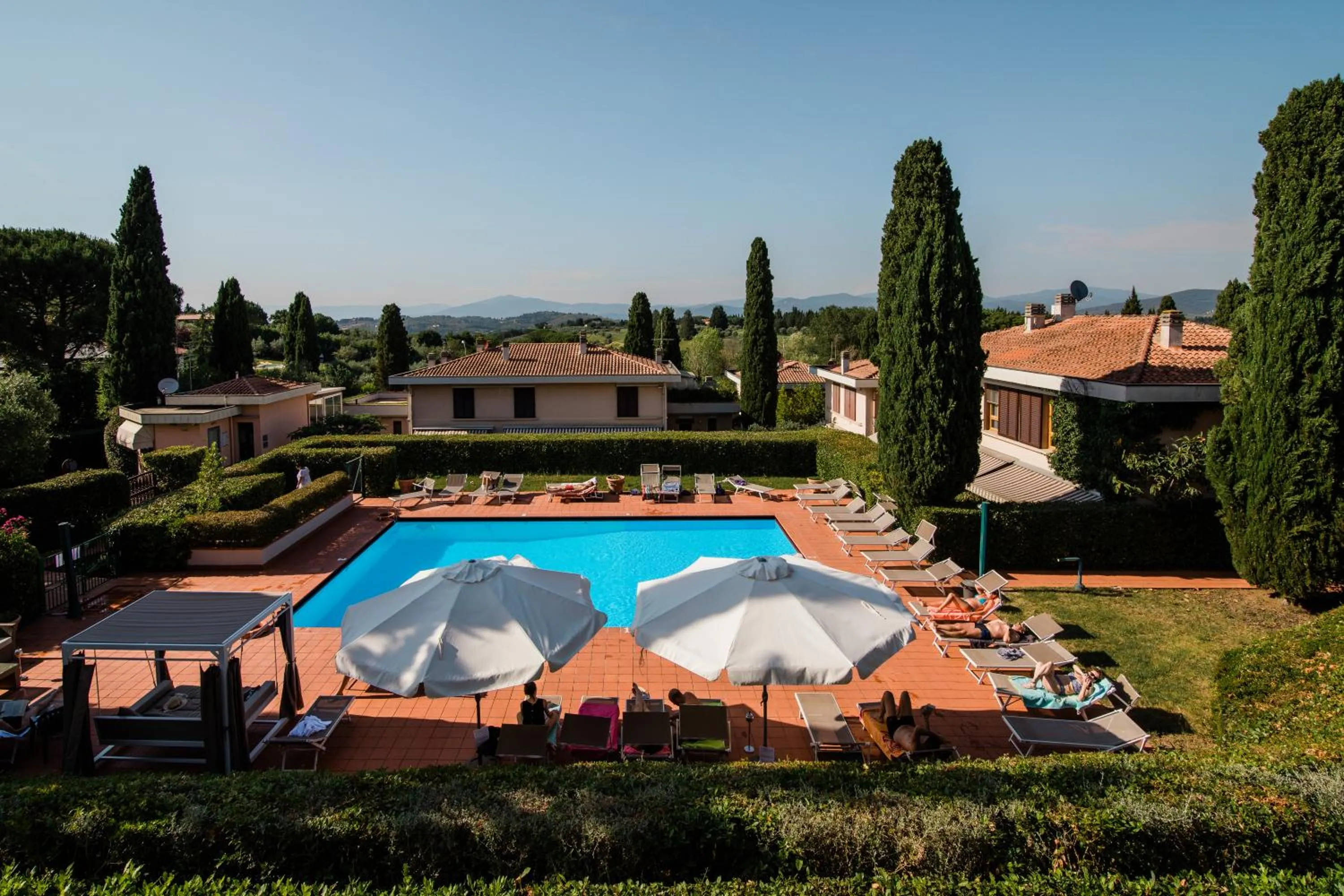 Swimming pool in Residence Poggio Golf Chianti Firenze