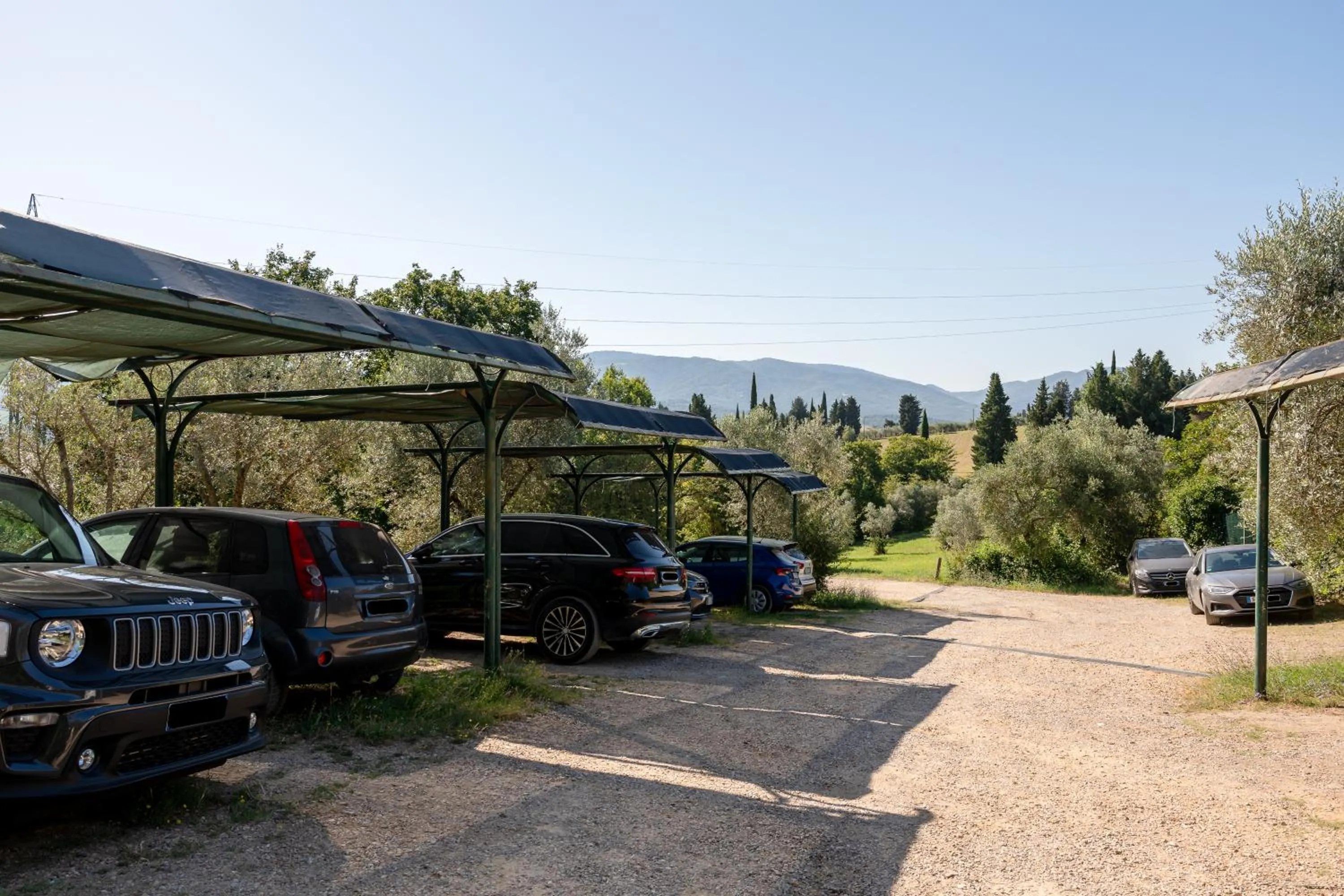 Parking in Residence Poggio Golf Chianti Firenze