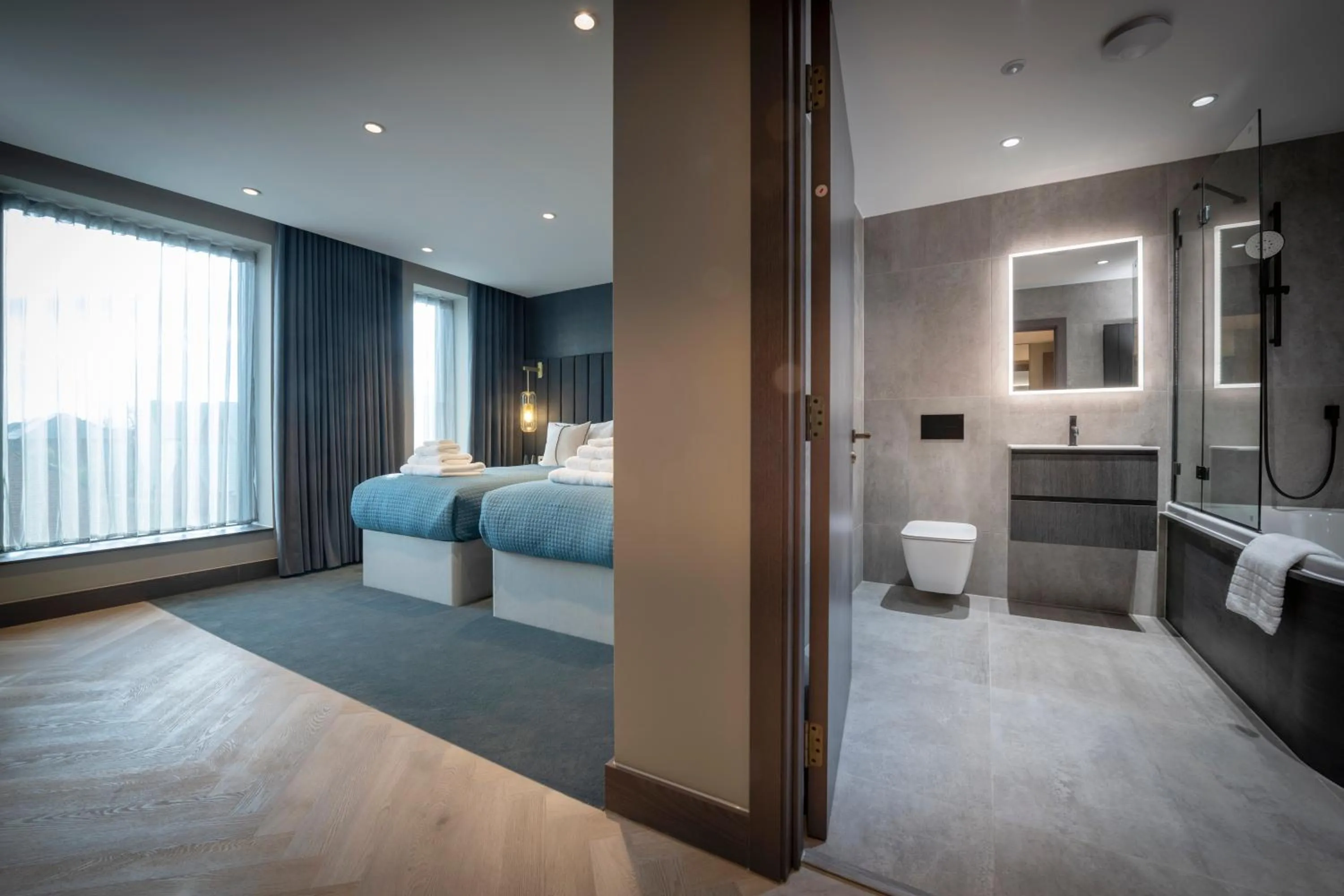 Bedroom, Bed in The Heyford Hotel