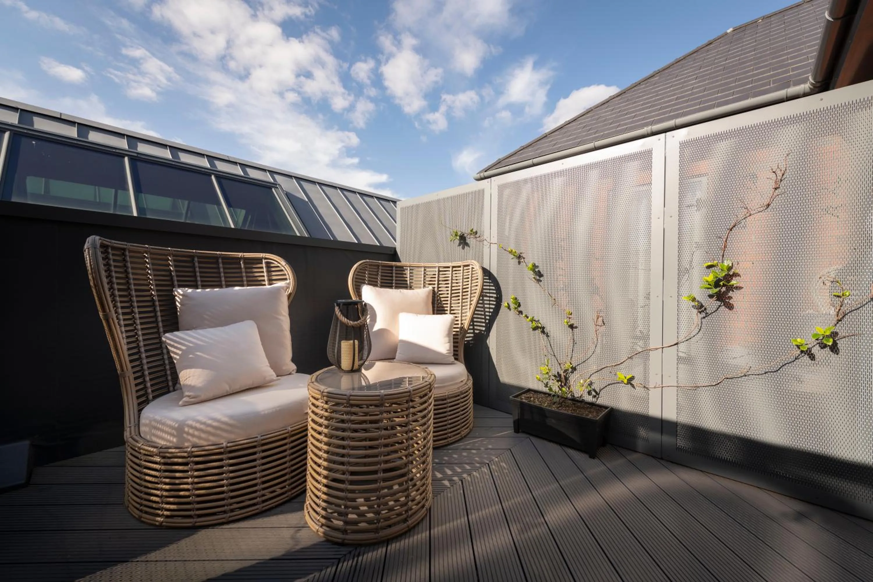 Balcony/Terrace in The Heyford Hotel