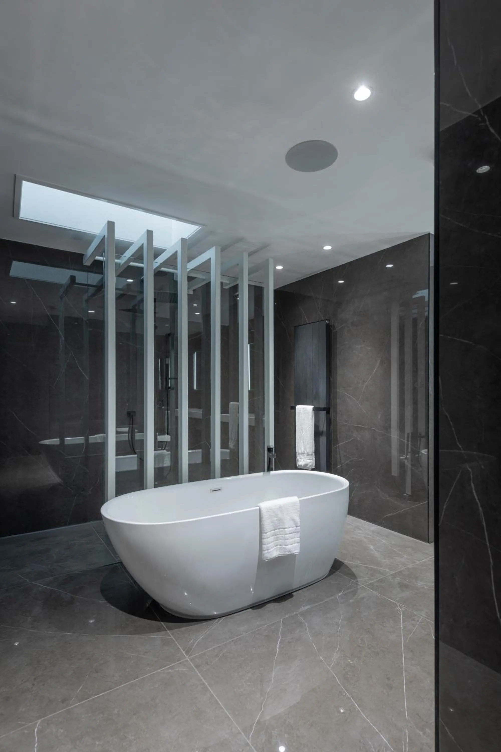 Bathroom in The Heyford Hotel