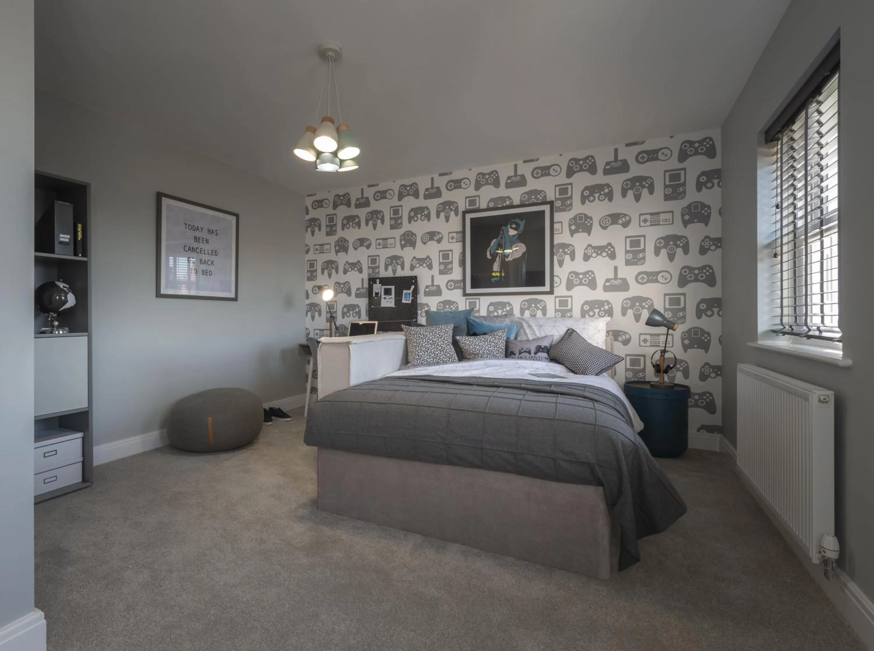 Bedroom, Bed in The Heyford Hotel