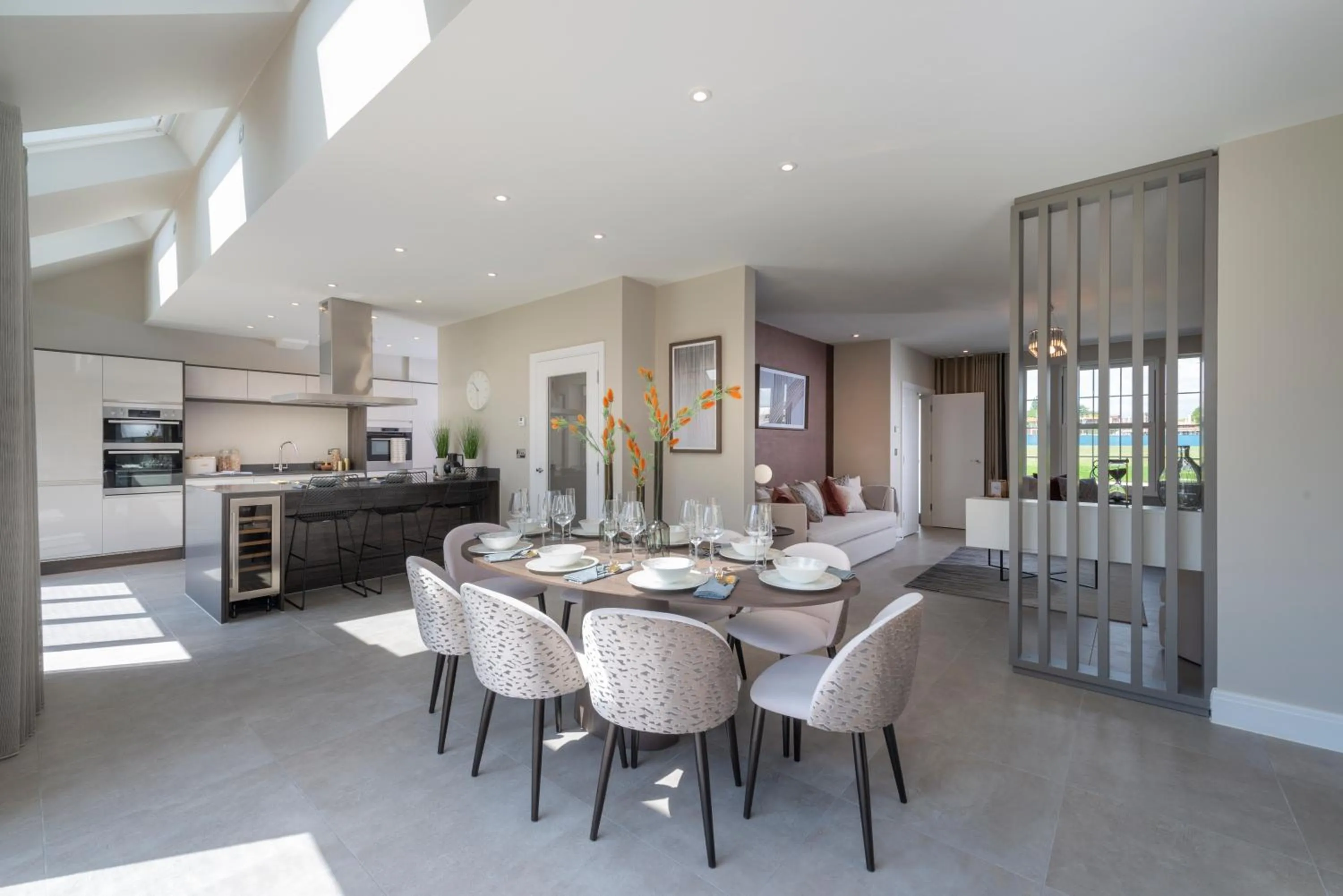 Dining area in The Heyford Hotel