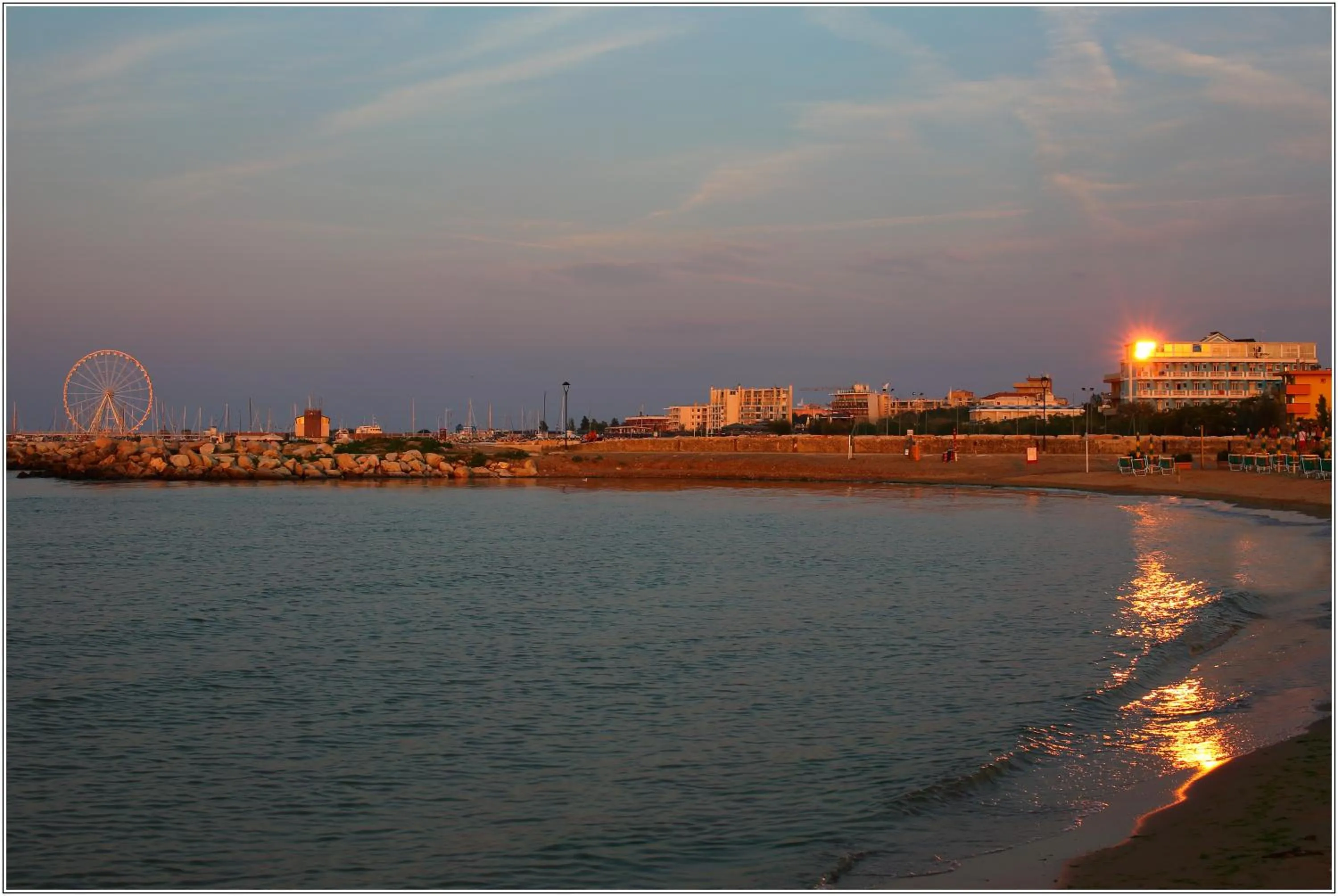 Beach in Accademia Hotel