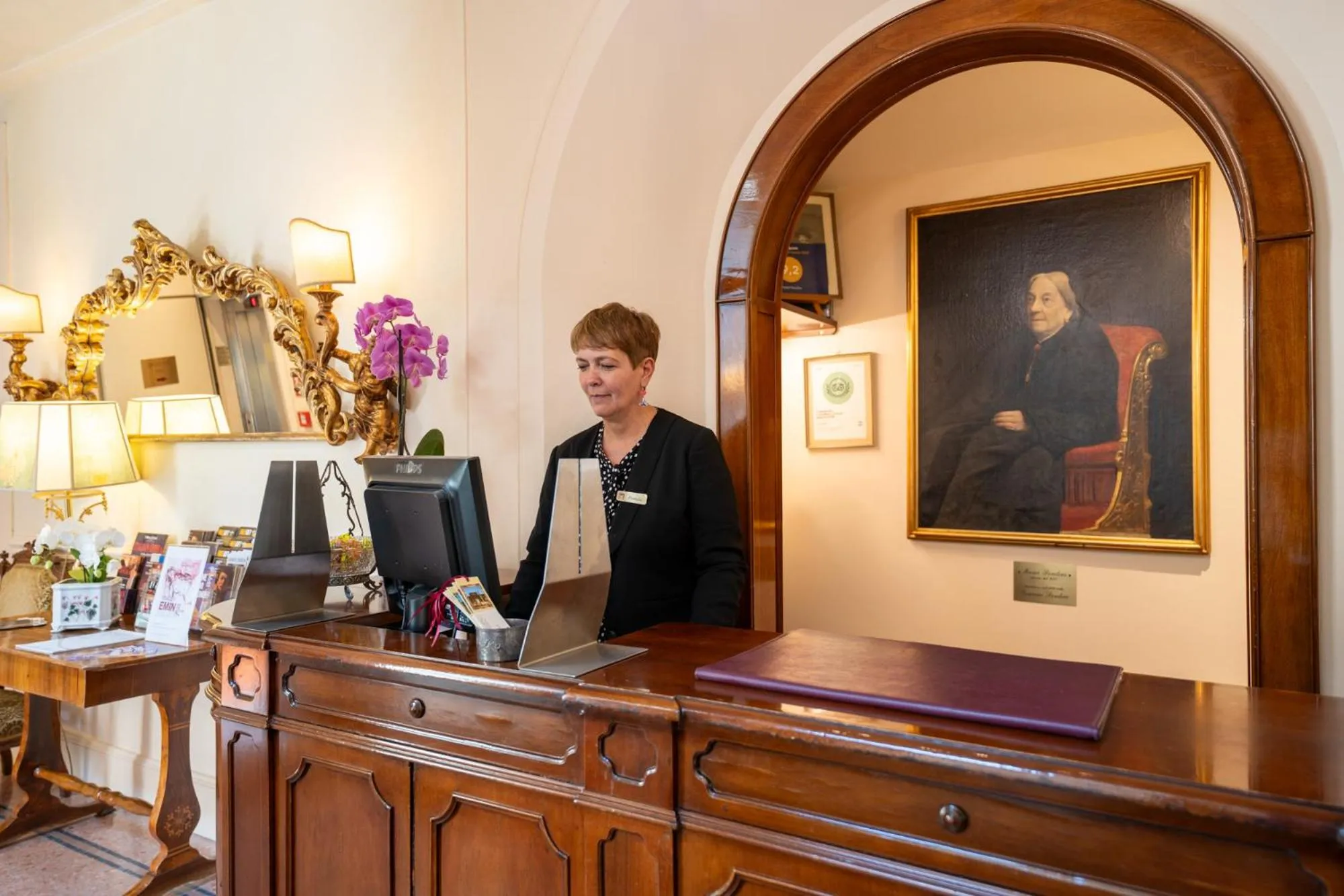 Lobby or reception in Hotel Pendini