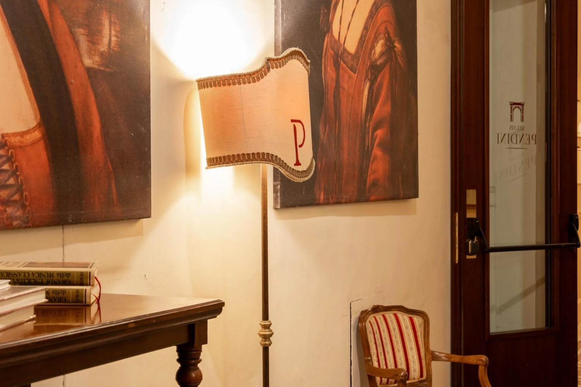 Decorative detail in Hotel Pendini