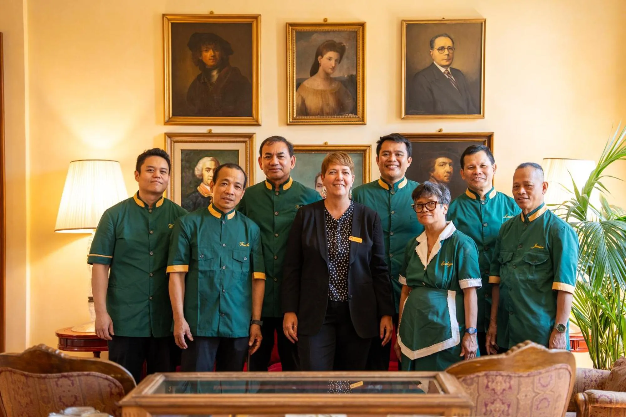 Staff in Hotel Pendini