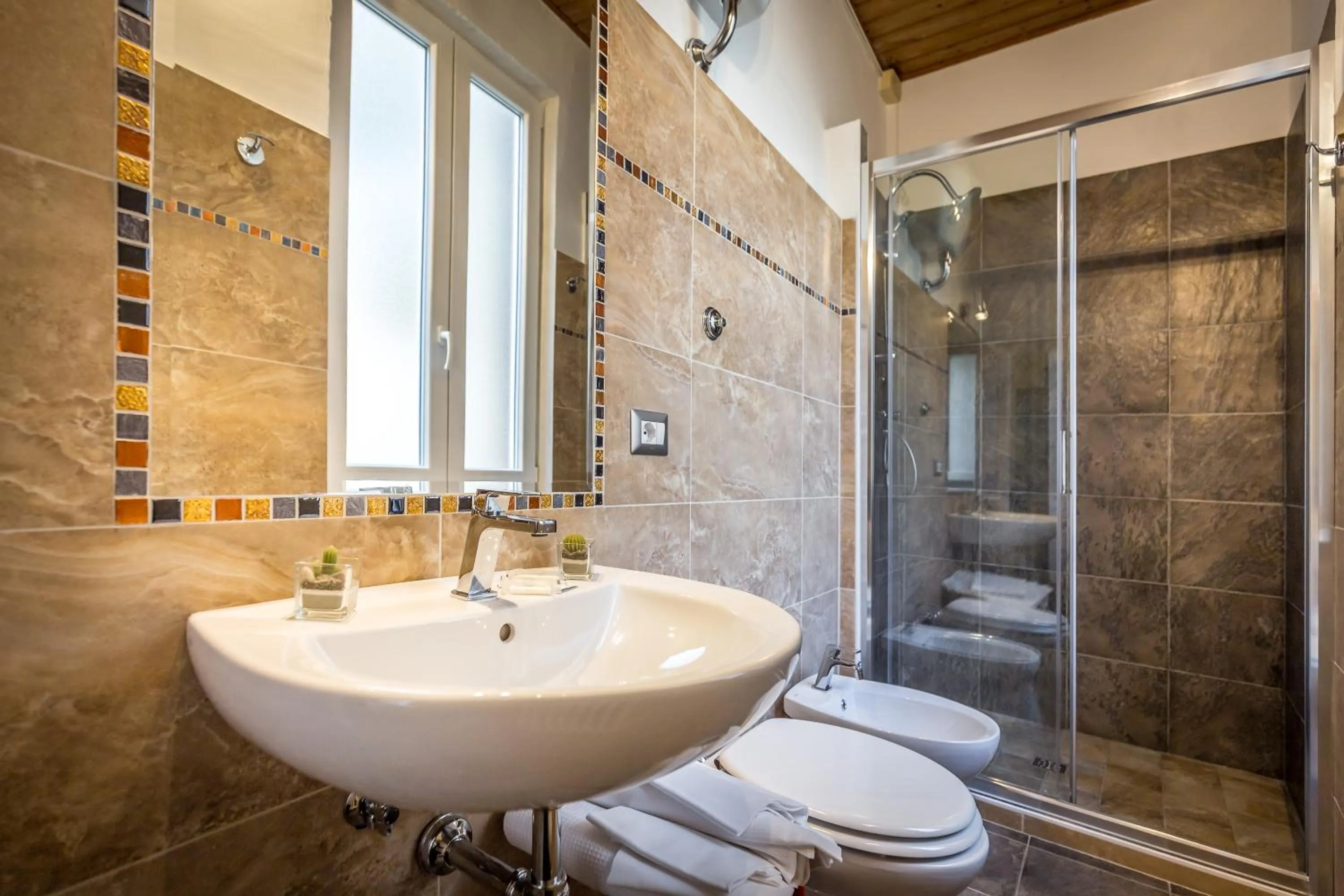 Bathroom in Hotel Ferretti