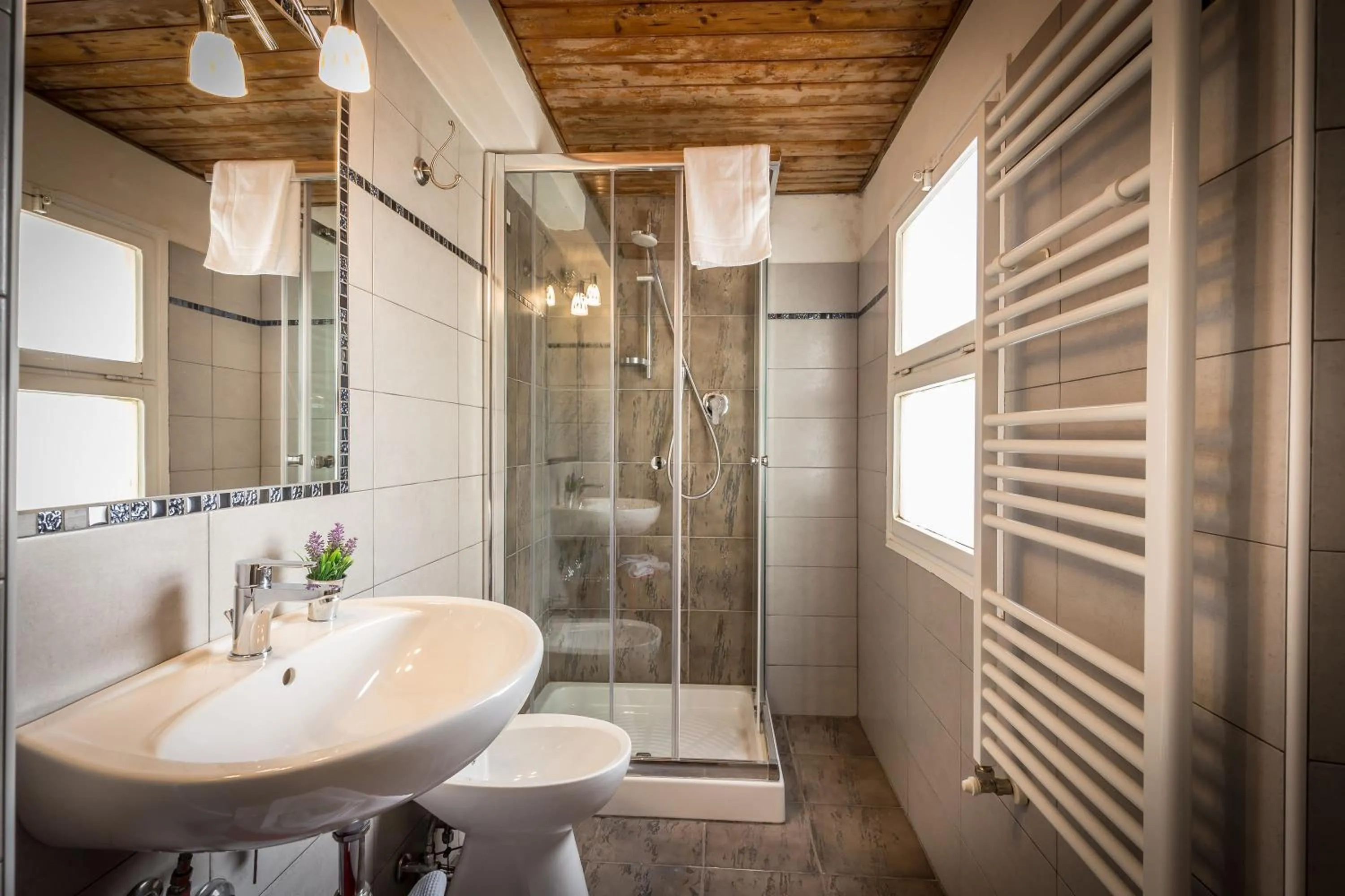 Bathroom in Hotel Ferretti