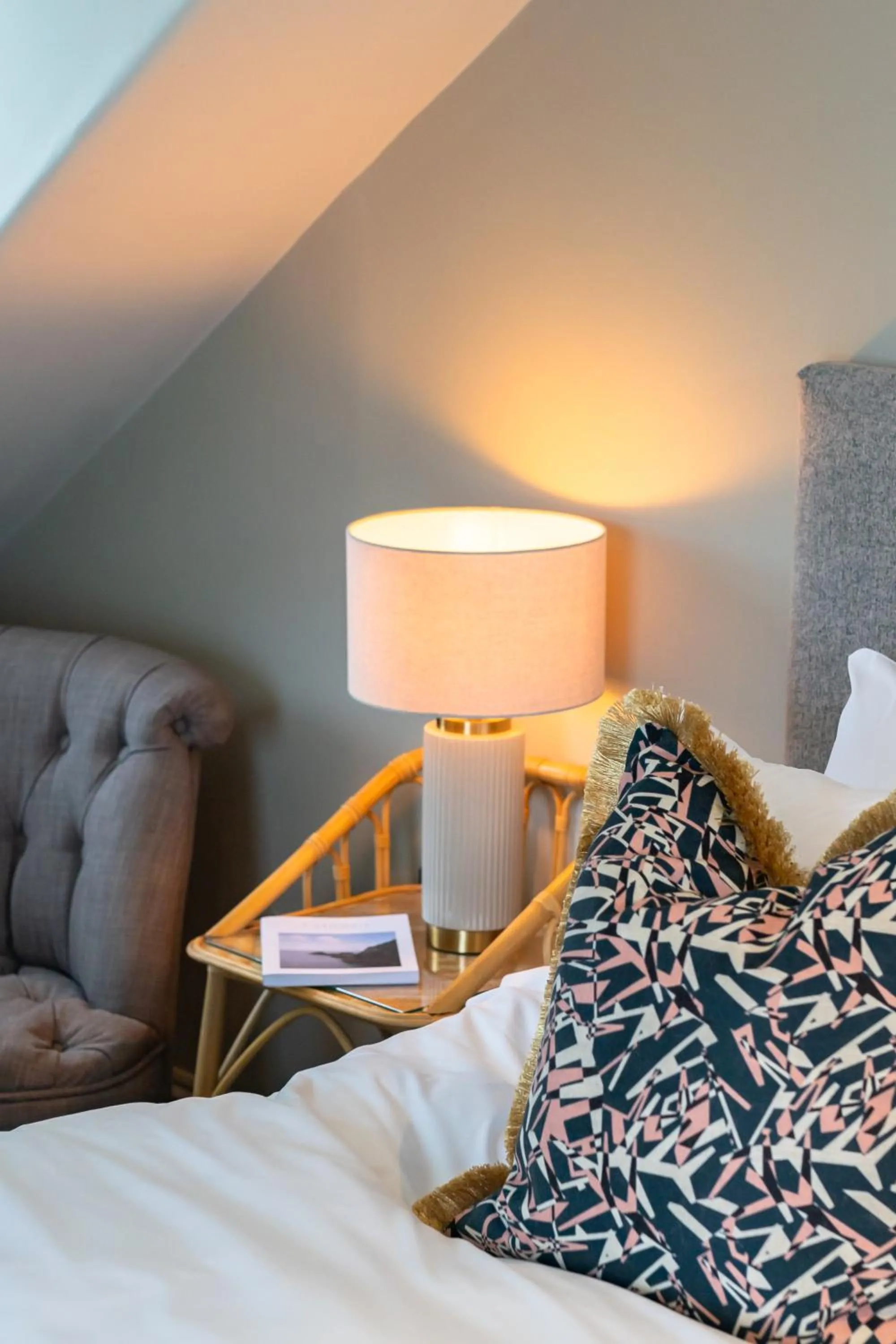 Bed in The Godolphin Hotel