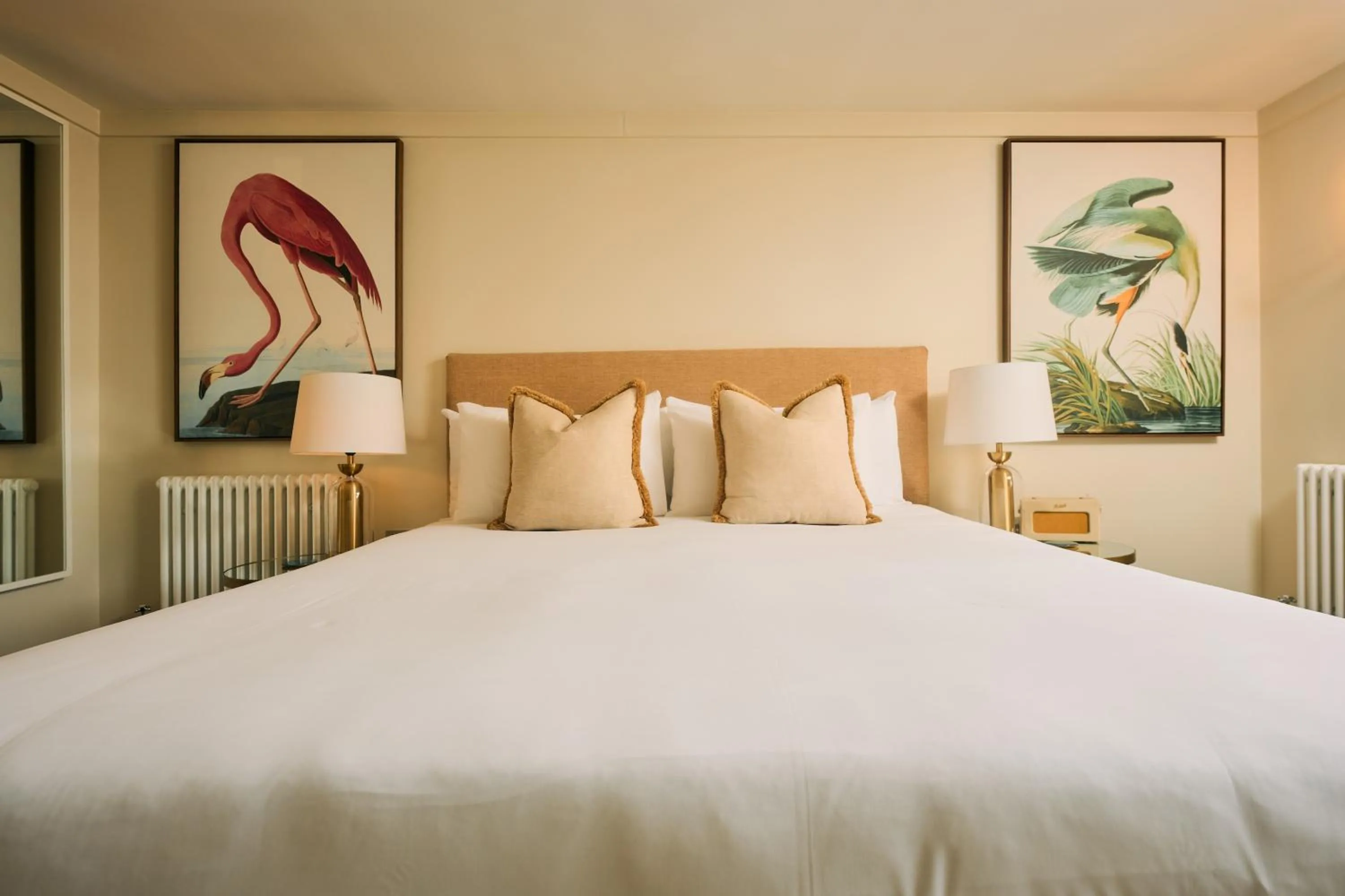 Bed in The Godolphin Hotel