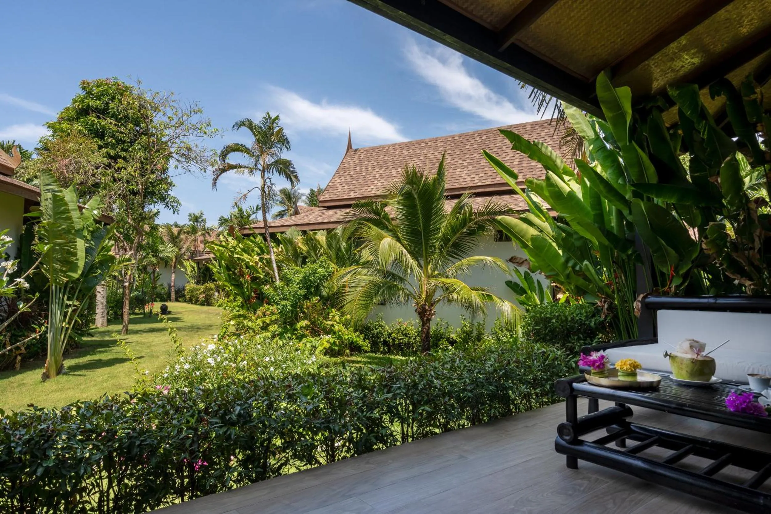 Garden view in Lanta Palace Beach Resort & Spa - Adult Only