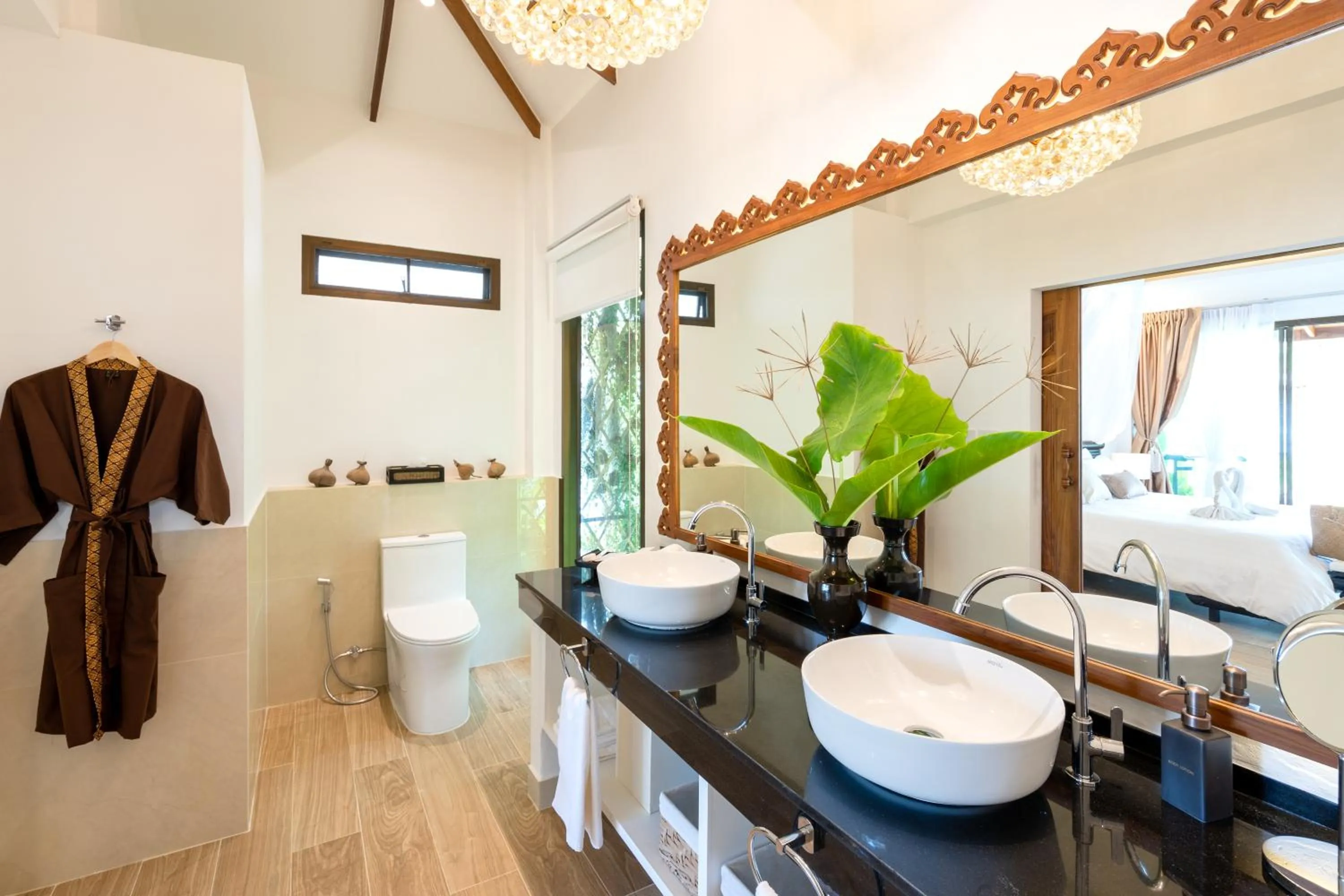 Bathroom in Lanta Palace Beach Resort & Spa - Adult Only