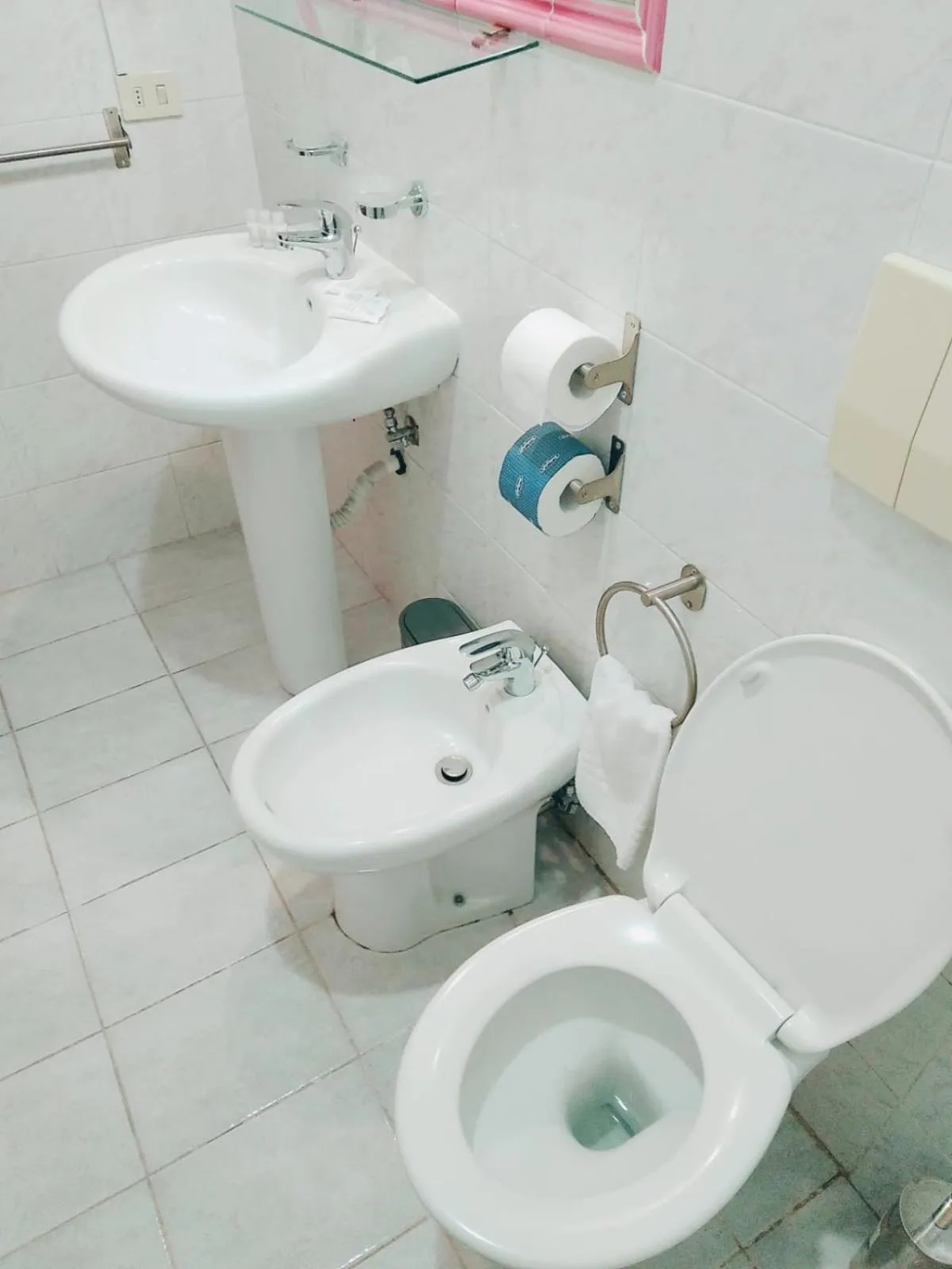 Toilet in Hotel Fenicia