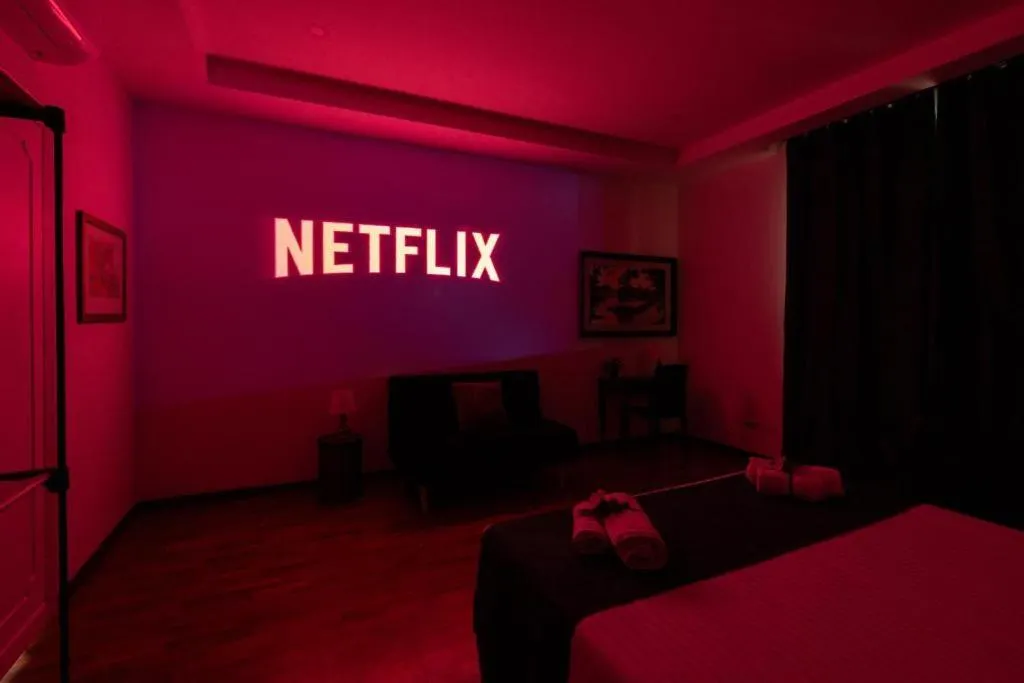 Bed in Hotel Fenicia