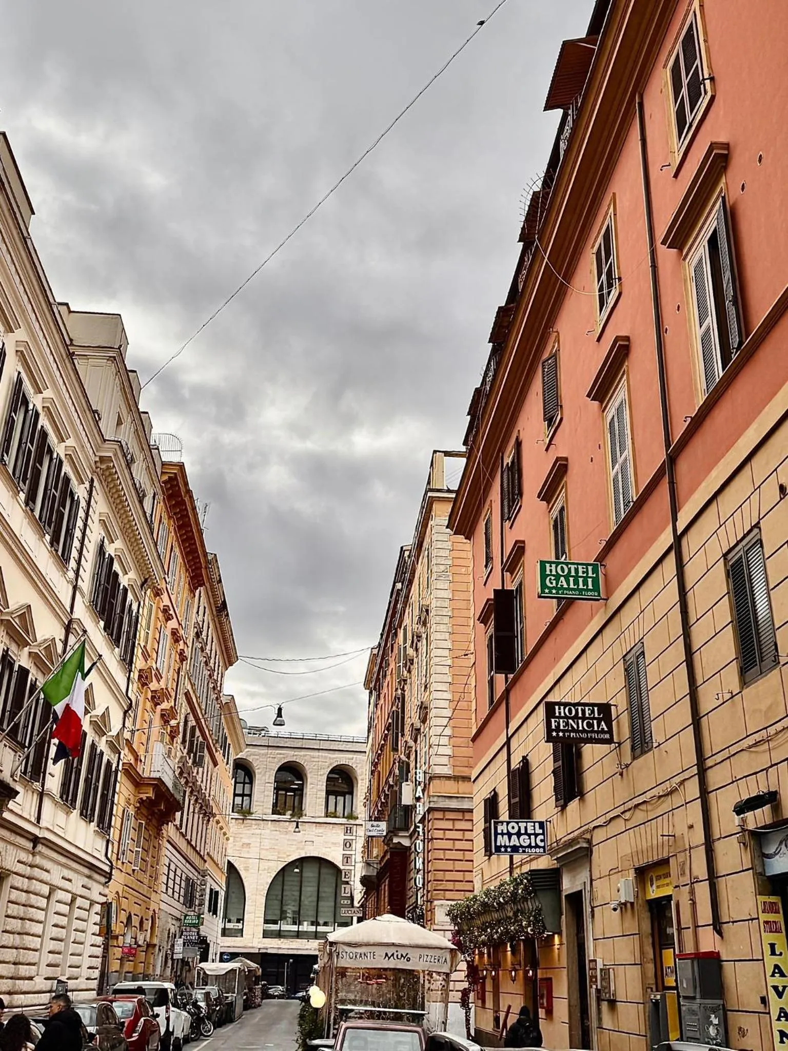 City view in Hotel Fenicia