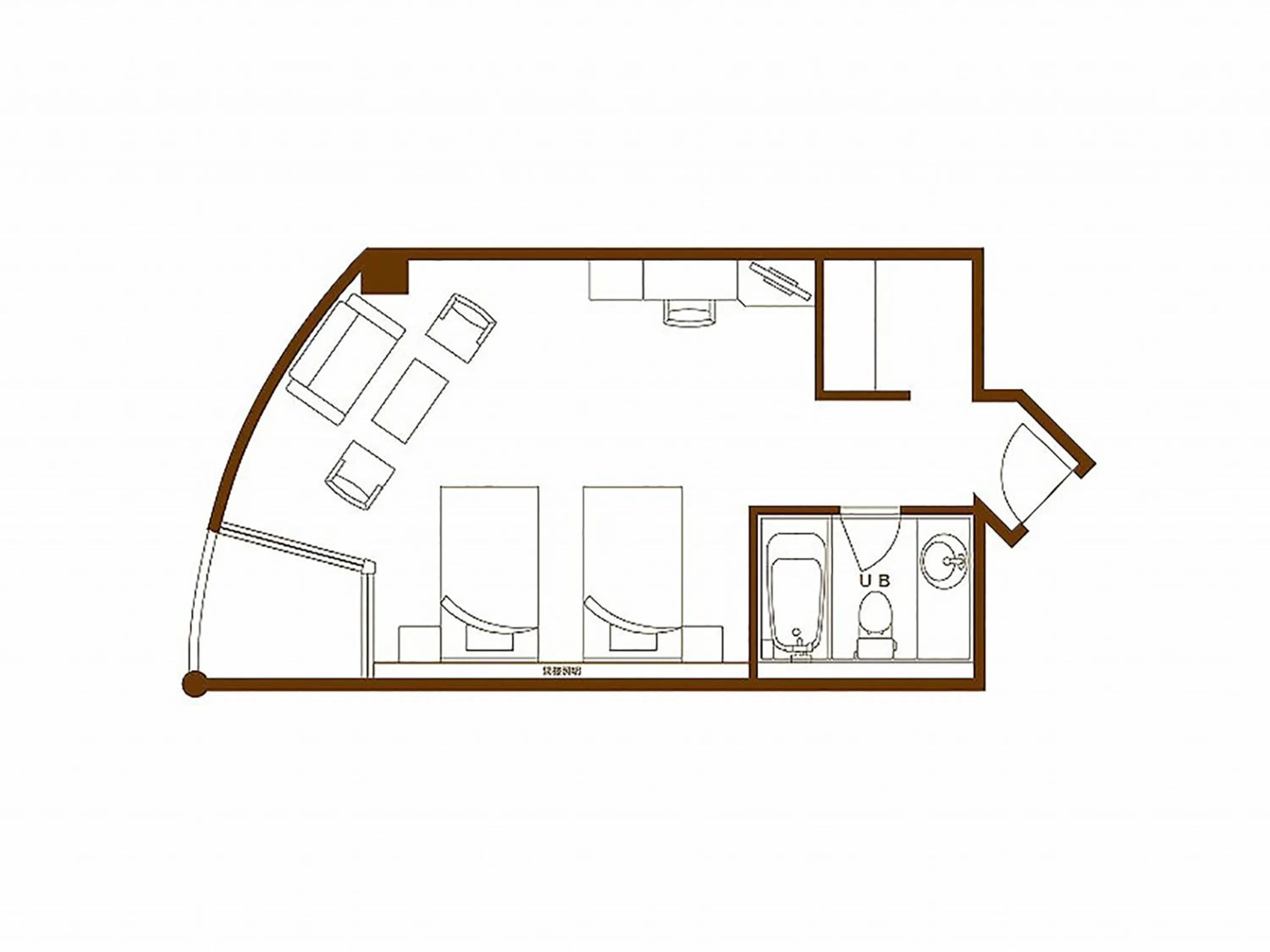 Floor plan in La Jolie Motomachi
