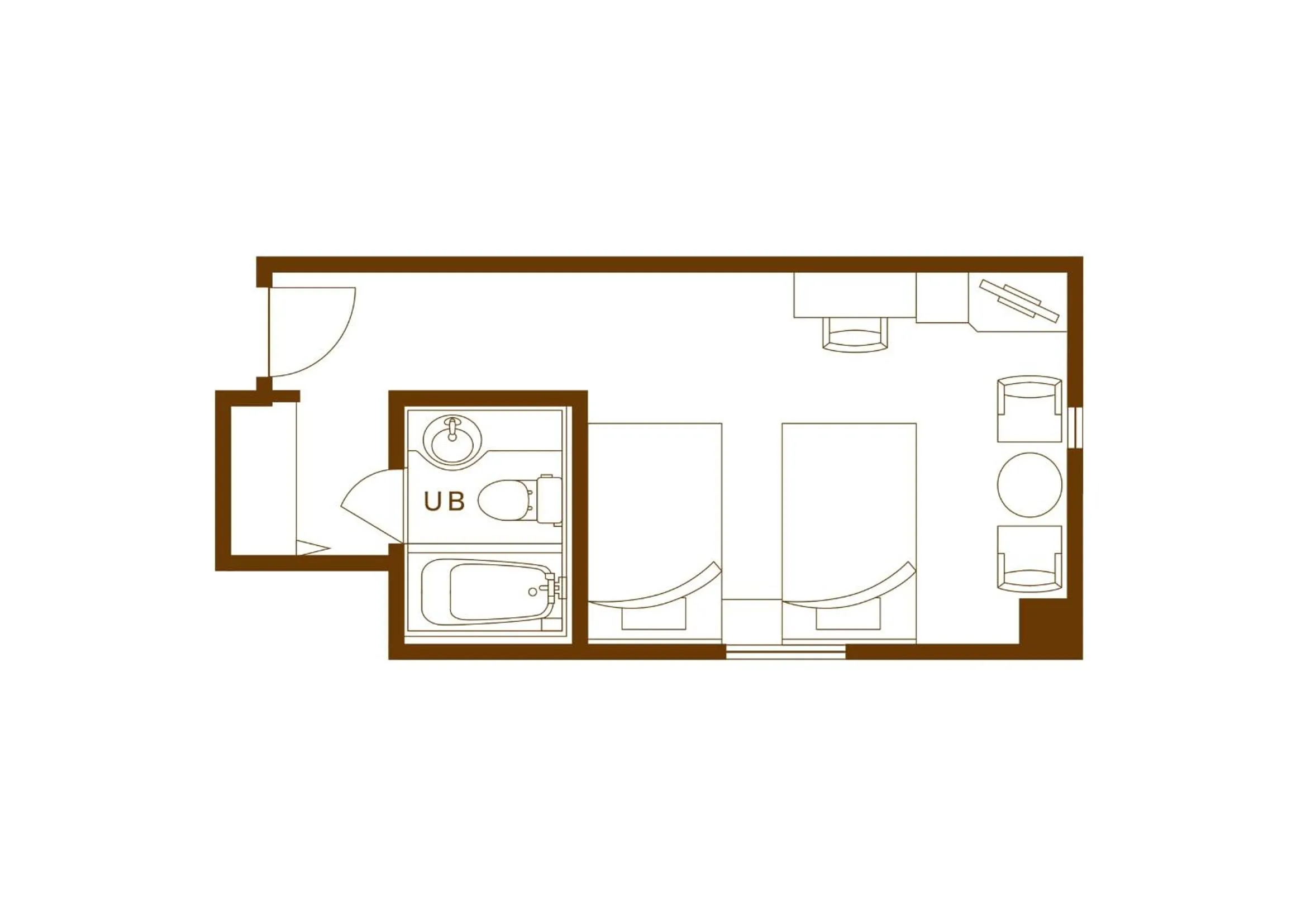 Floor plan in La Jolie Motomachi