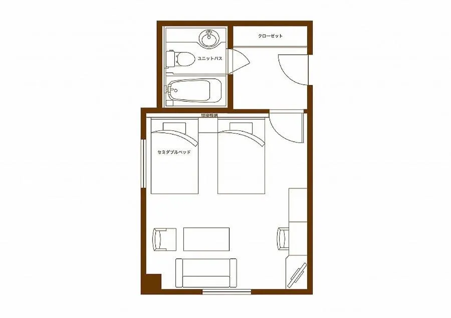 Floor plan in La Jolie Motomachi