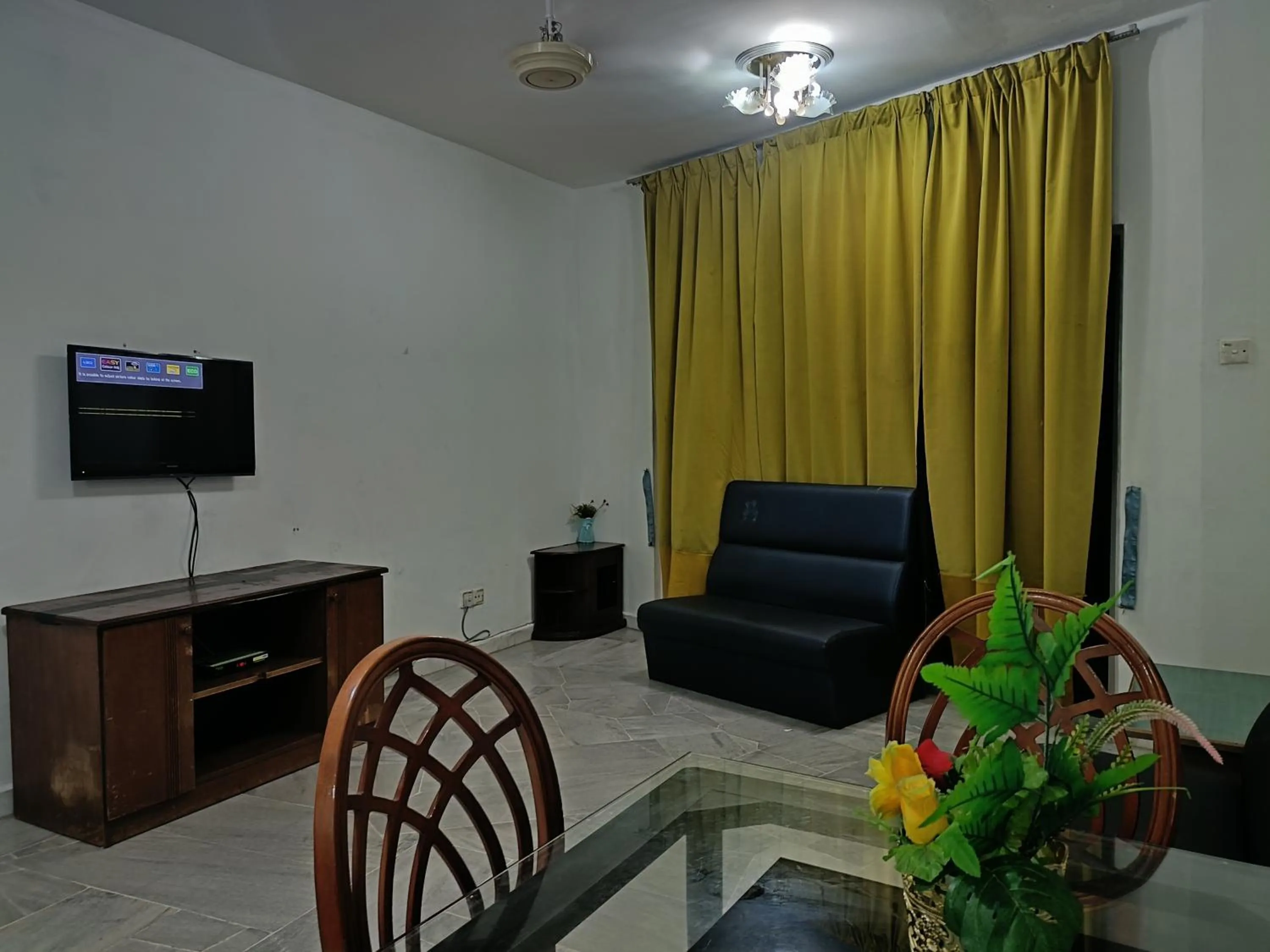 TV and multimedia in Apartment santai Marina