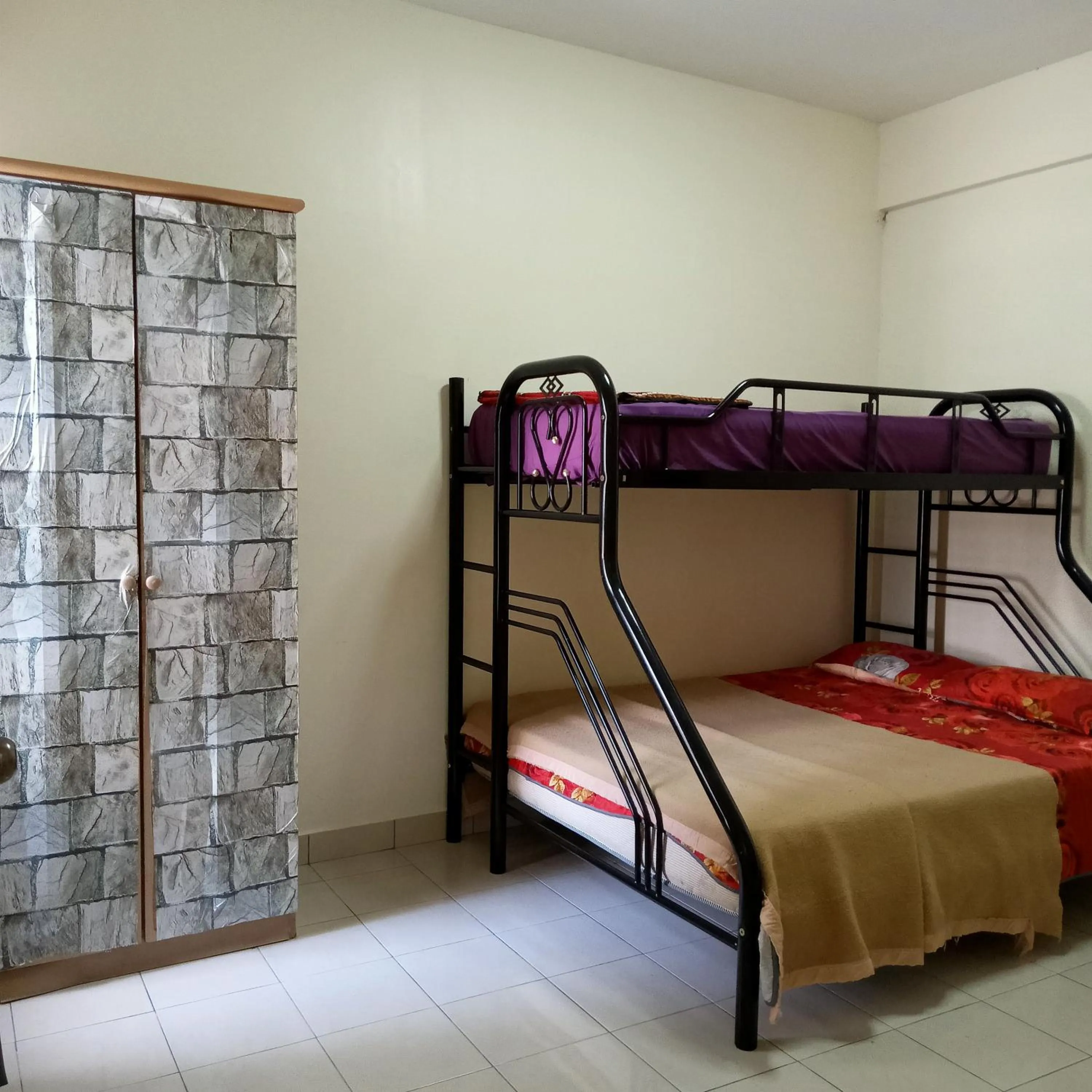 Bed in Apartment santai Marina