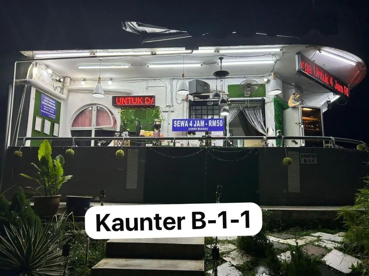 Lobby or reception in Apartment santai Marina