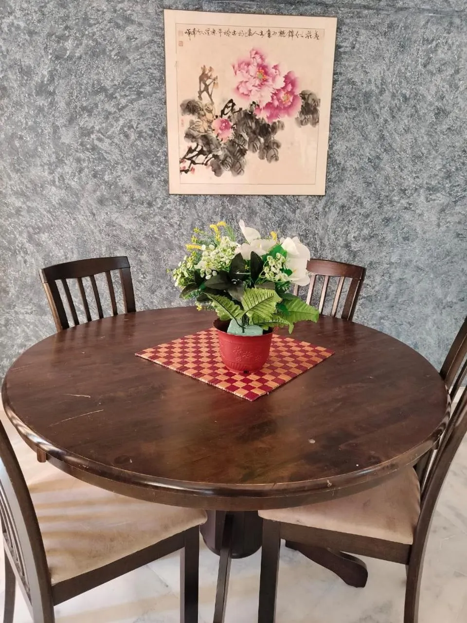 Dining area in Apartment santai Marina