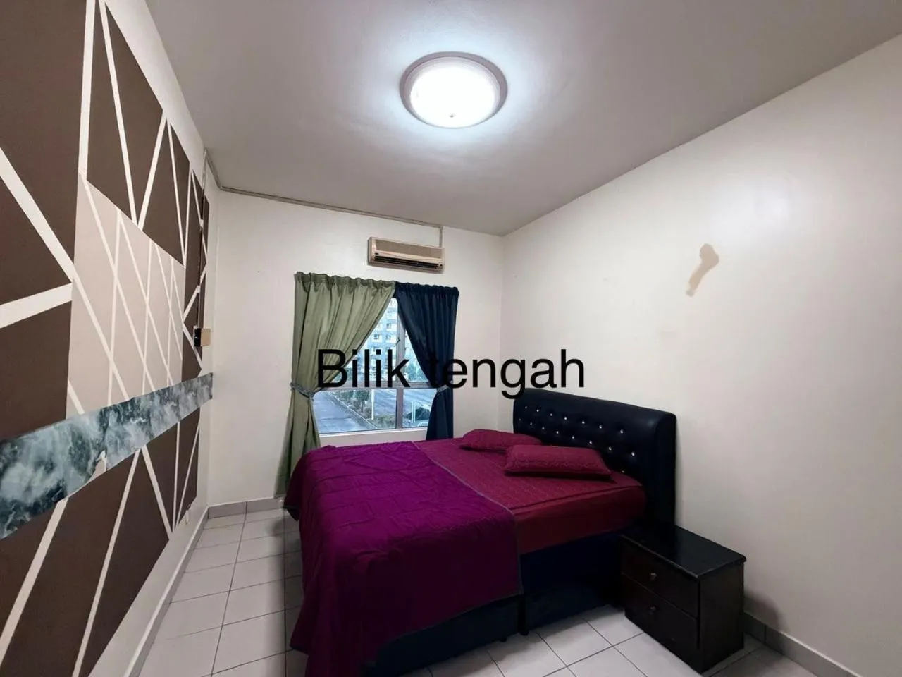 Bed in Apartment santai Marina