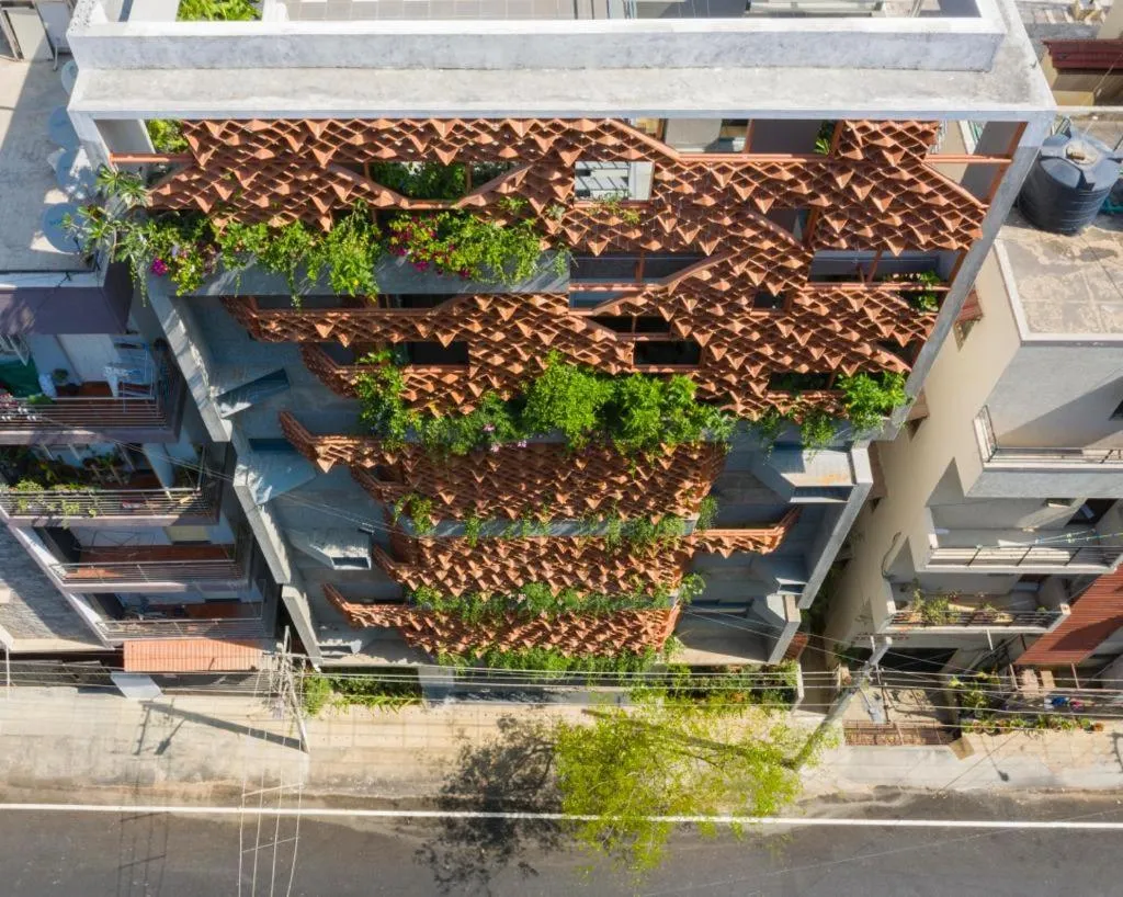 Bird's eye view in Iris Suites