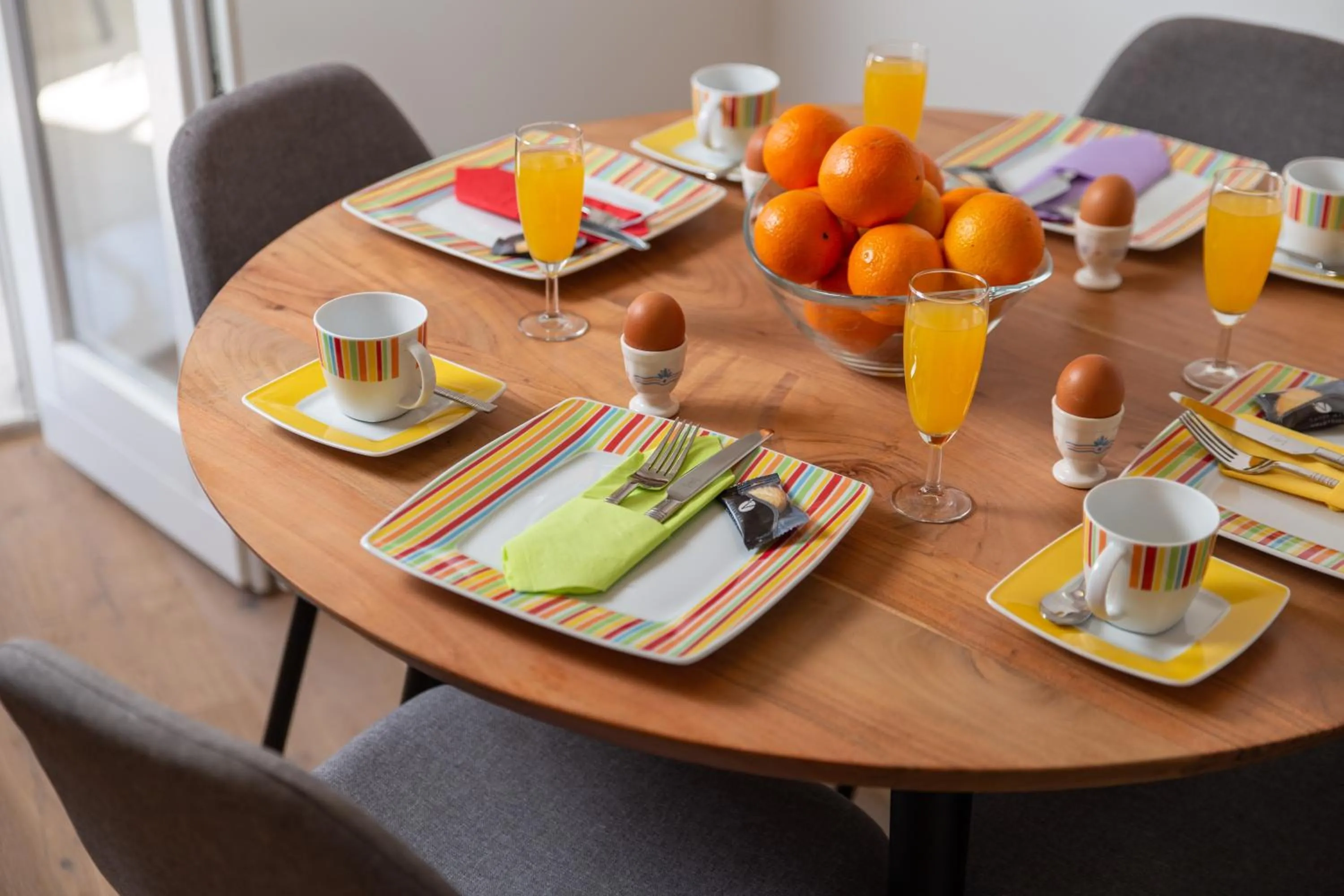 Dining area in Apartman Rhea