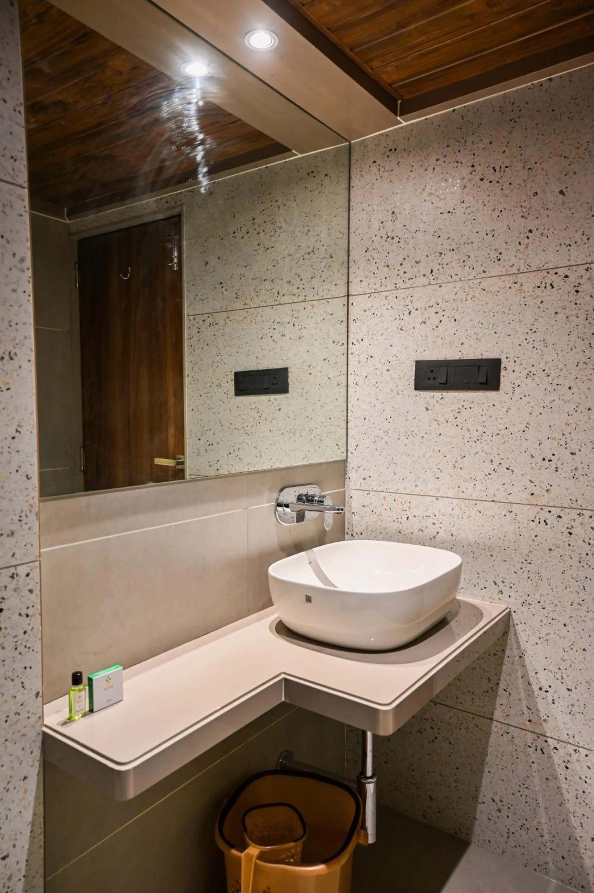 Bathroom in Suvidha Suites