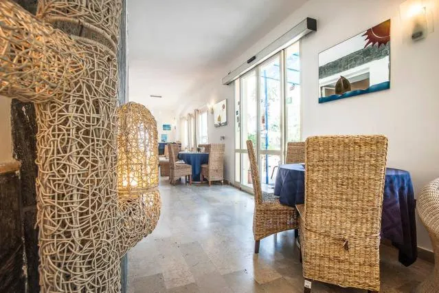 Patio in Hotel Piccolo Mondo