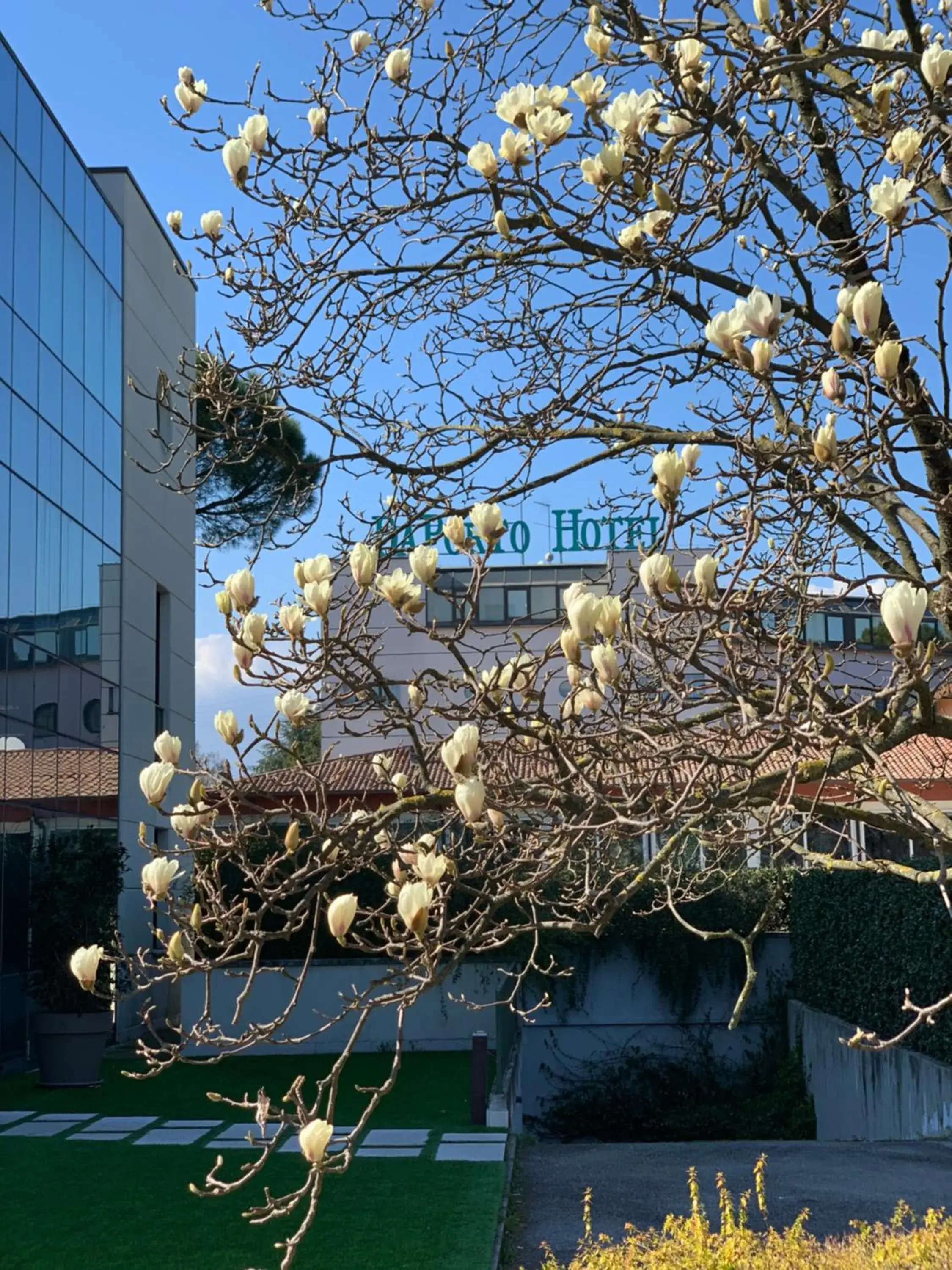 Property building in Hotel Da Porto Property building in Hotel Da Porto