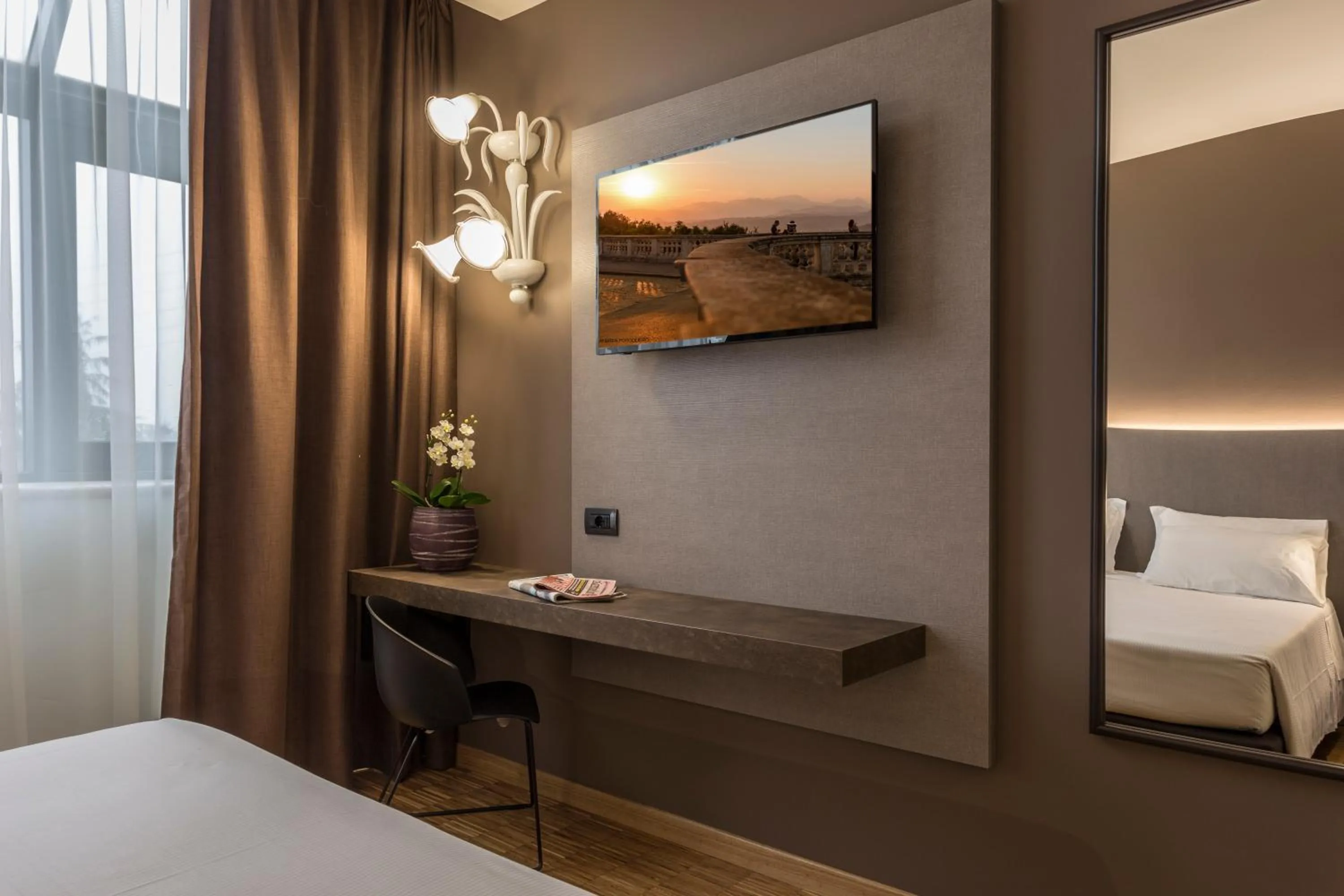 Shower in Hotel Da Porto