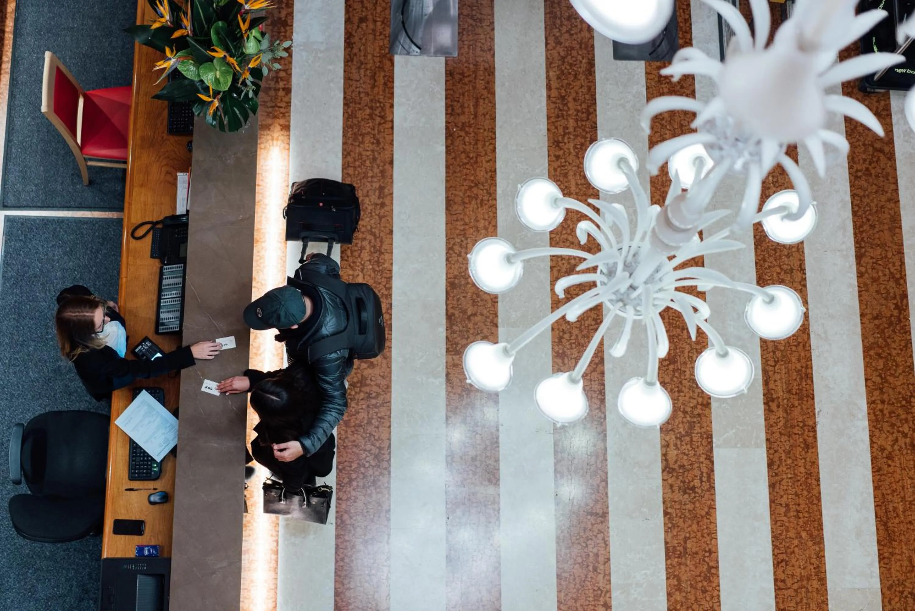 Lobby or reception in Hotel Da Porto