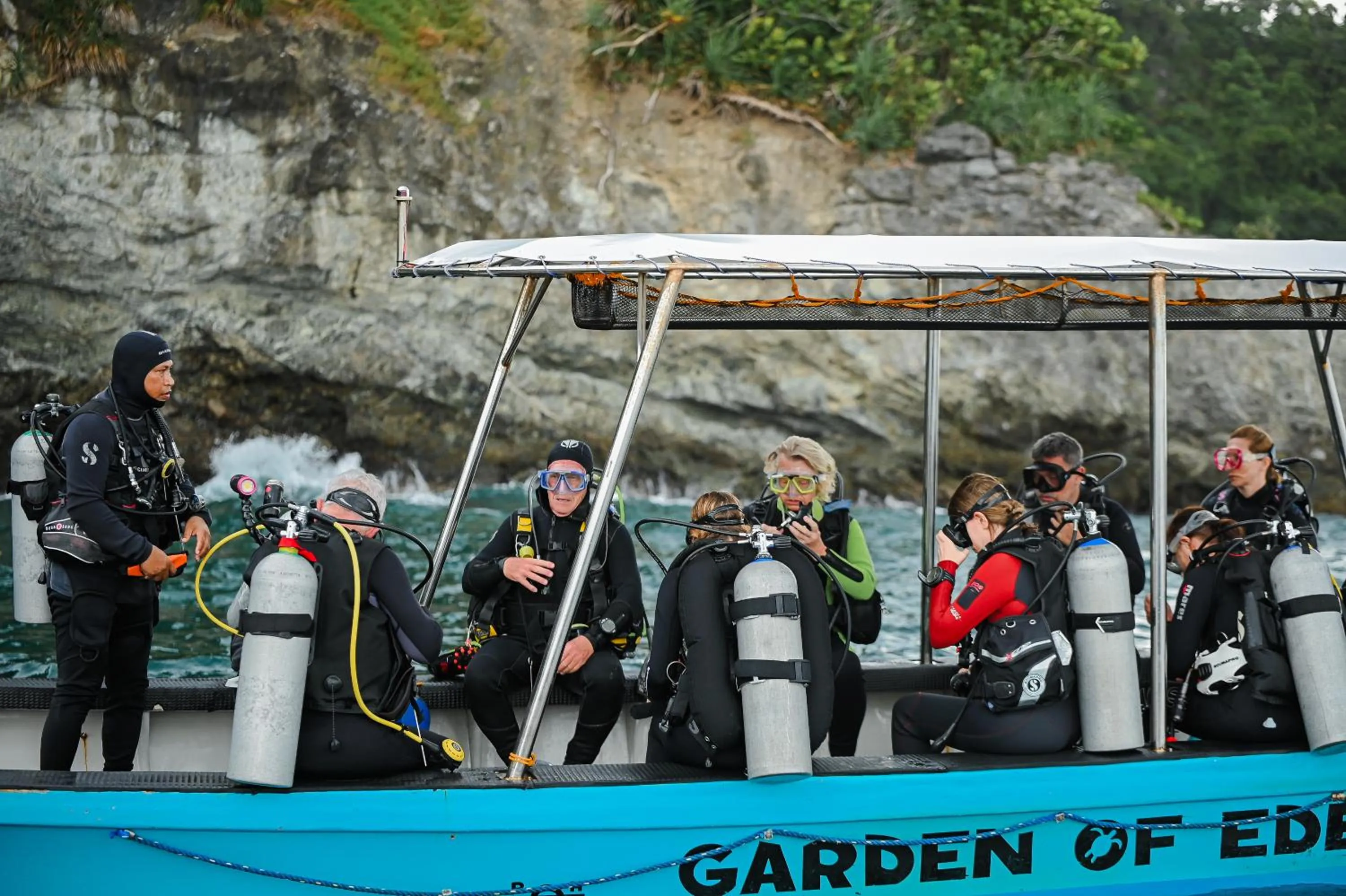 Activities in Garden of Eden Dive Resort