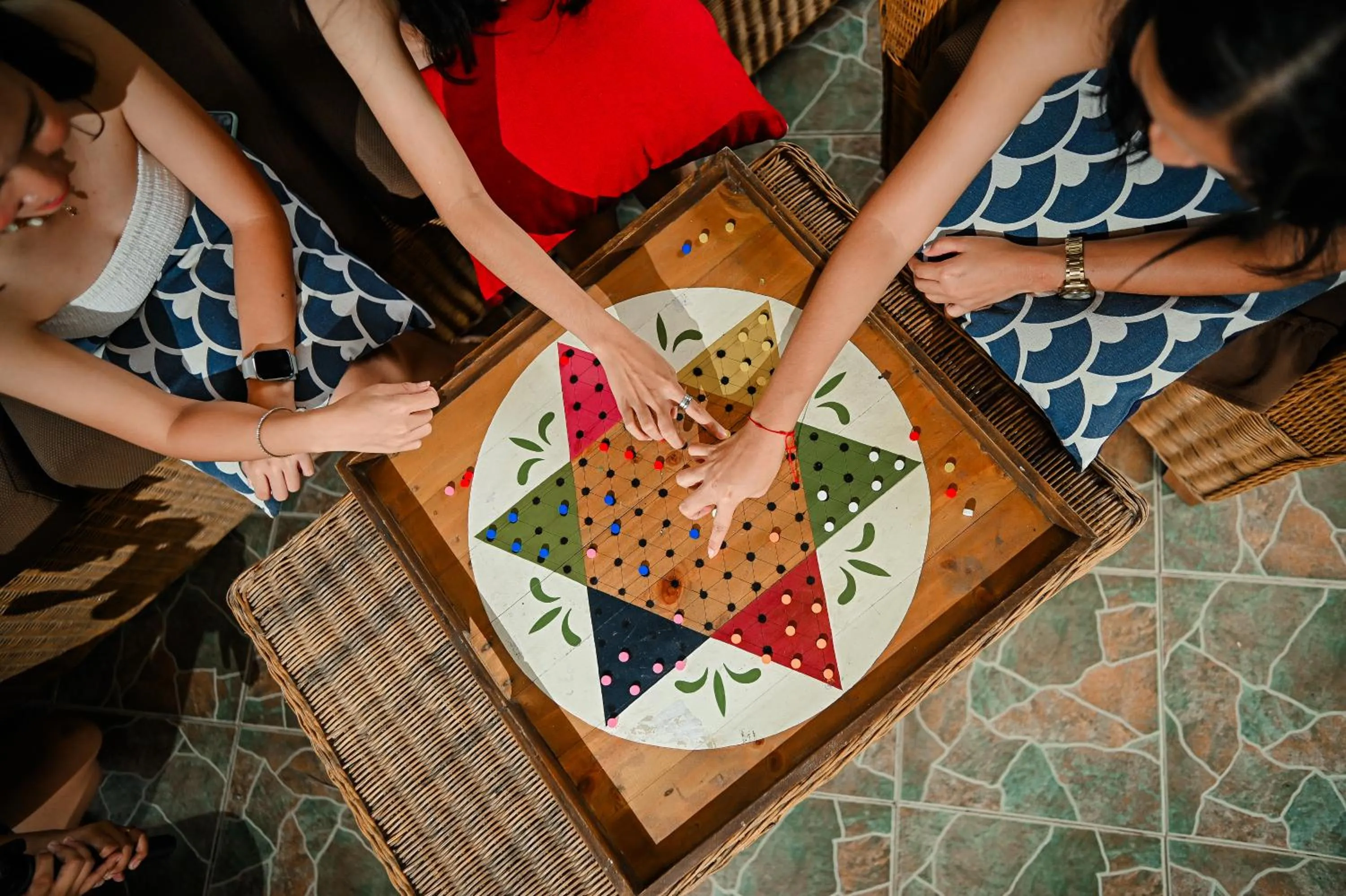 People in Garden of Eden Dive Resort