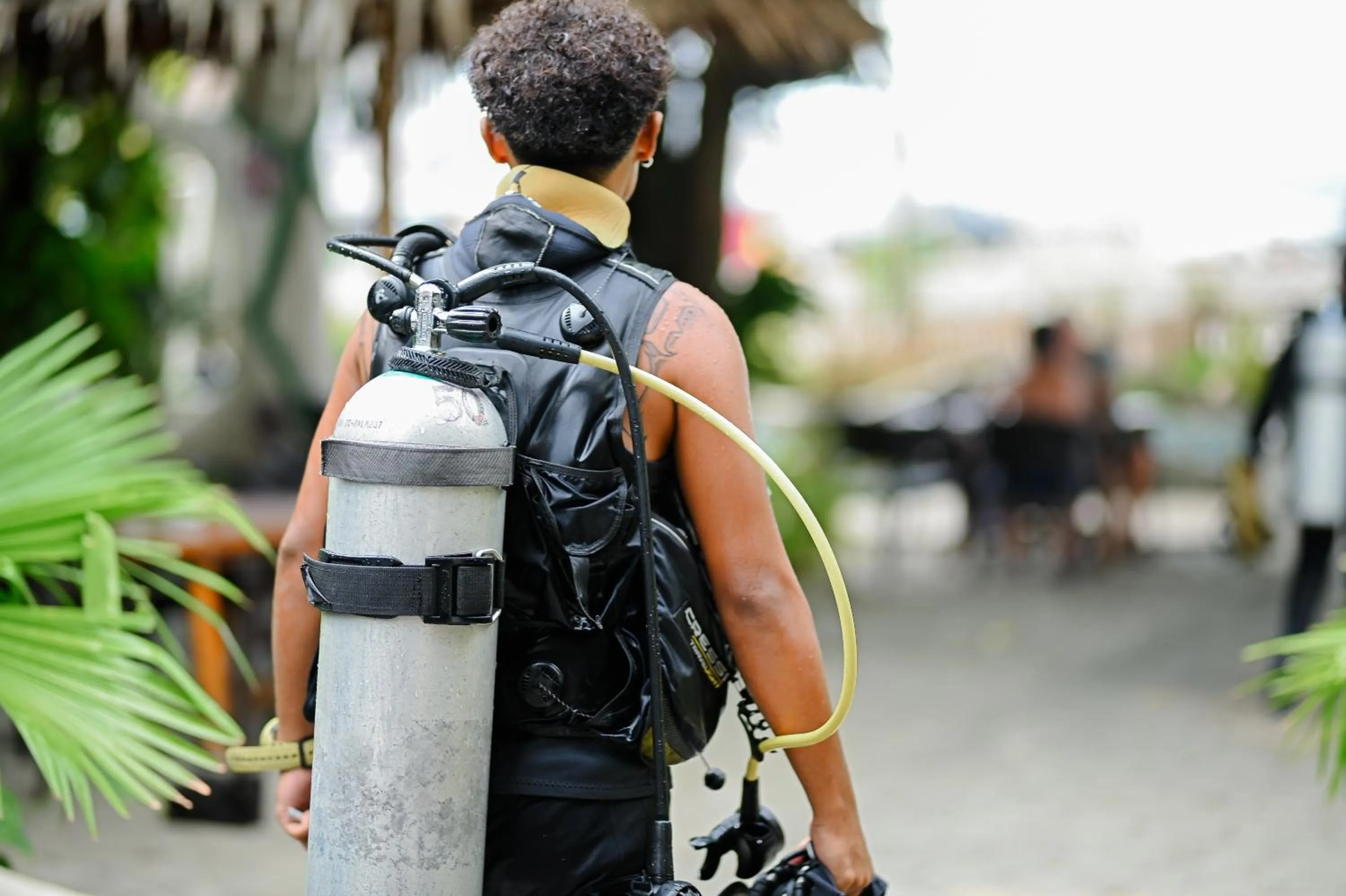 People in Garden of Eden Dive Resort