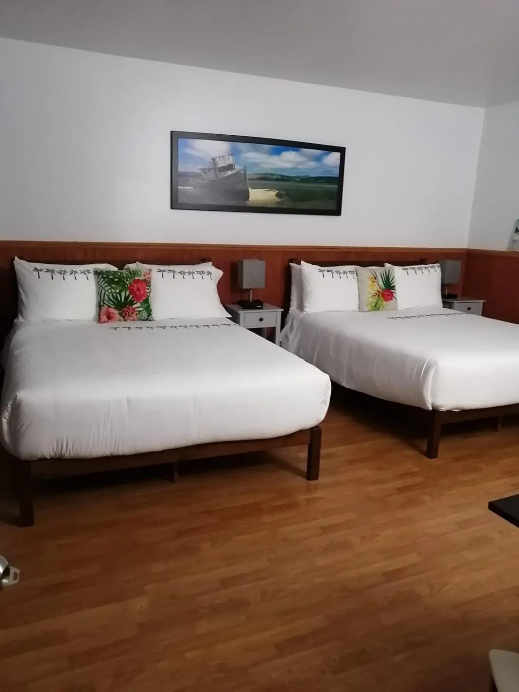 Bedroom, Bed in hôtel Fleurs Karaïbes