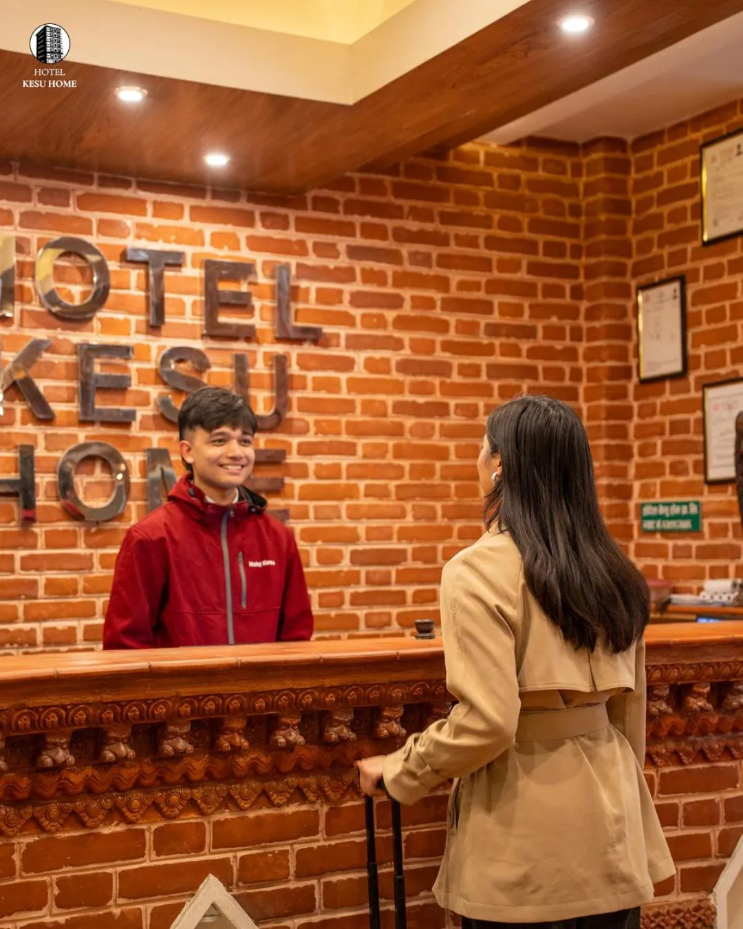 Staff in Hotel Kesu Home