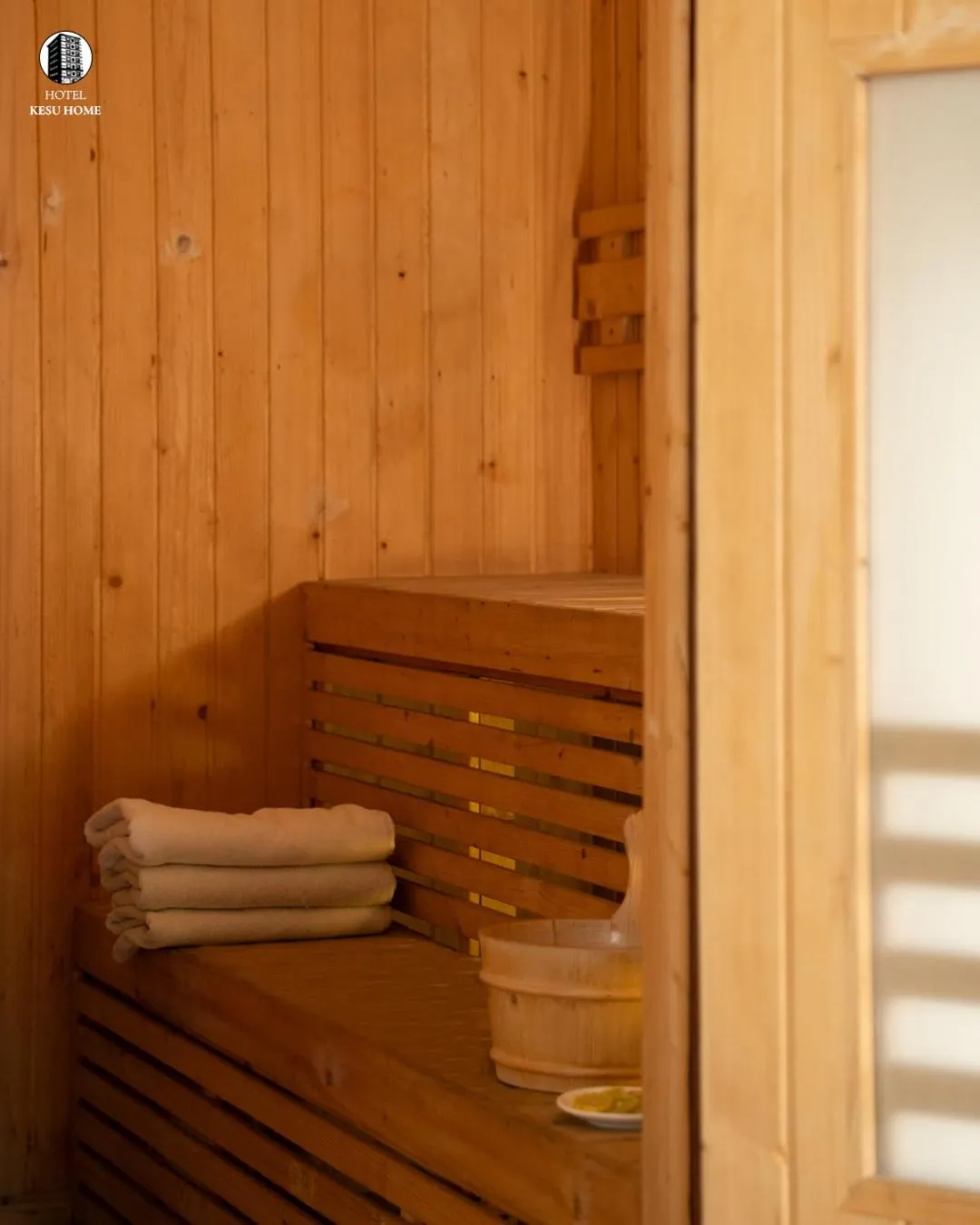 Sauna in Hotel Kesu Home