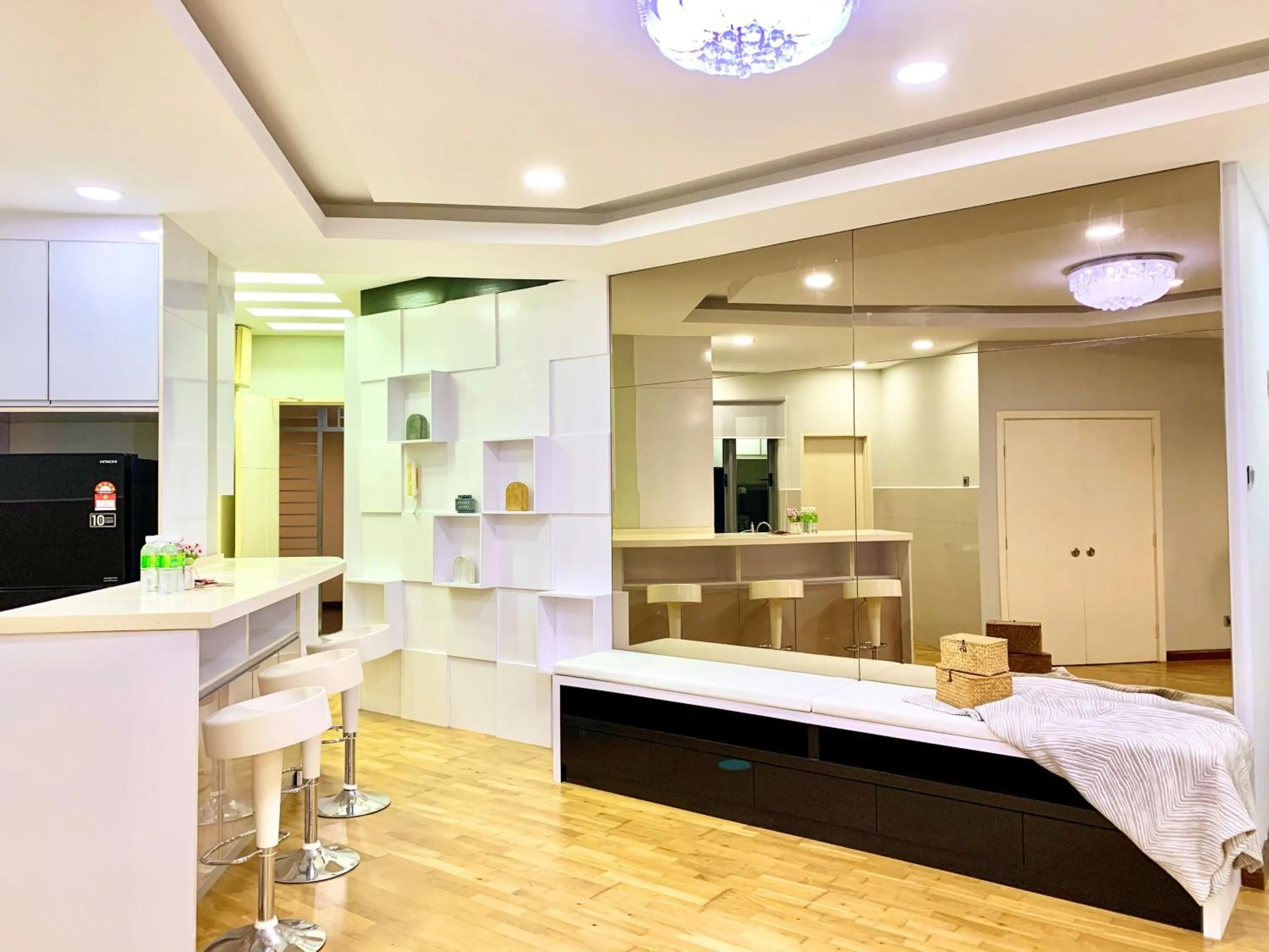 Kitchen or kitchenette in Deco Home @ Imago The Loft