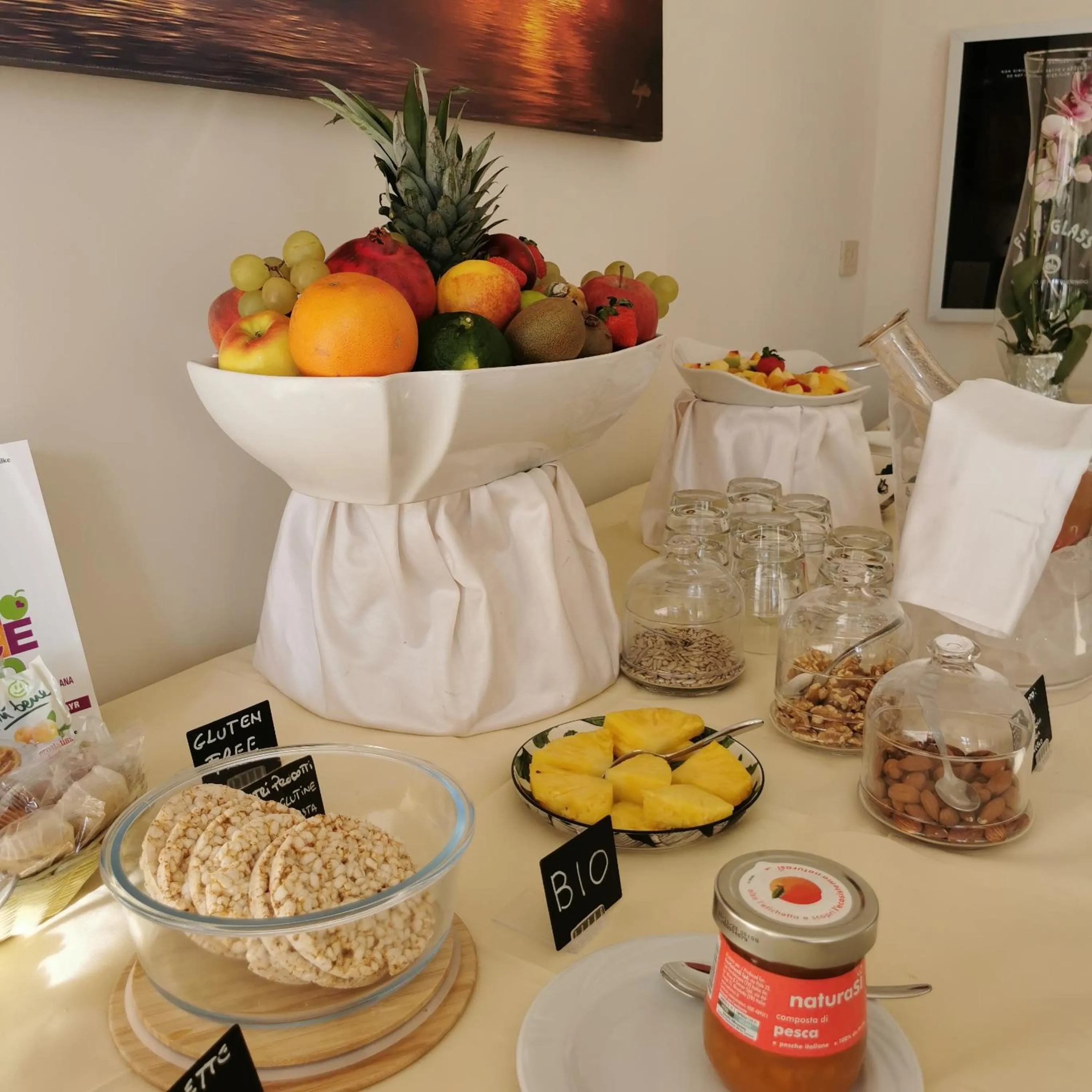 Buffet breakfast in Aura Living Hotel