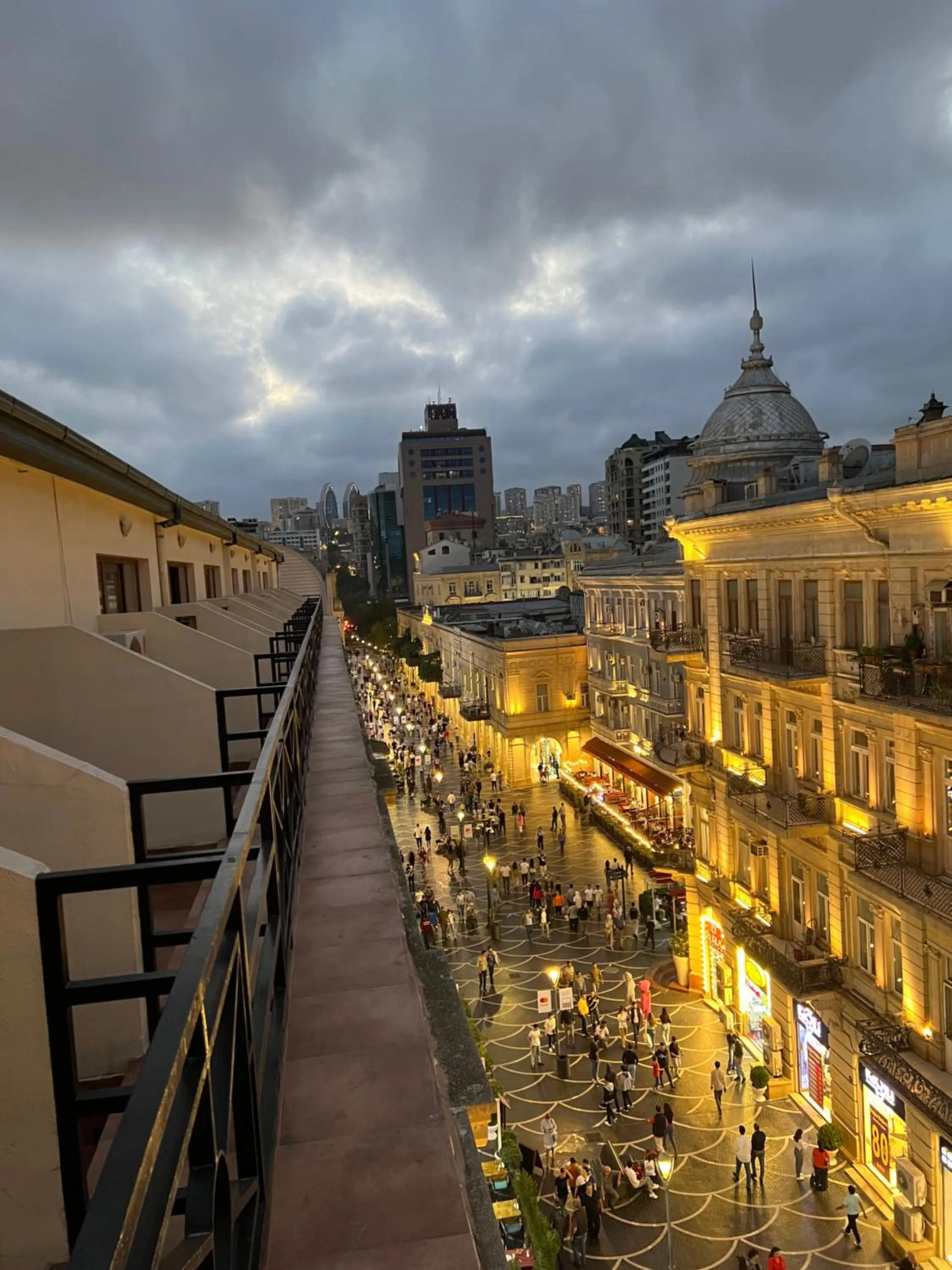 City view in Austin Hotel Baku