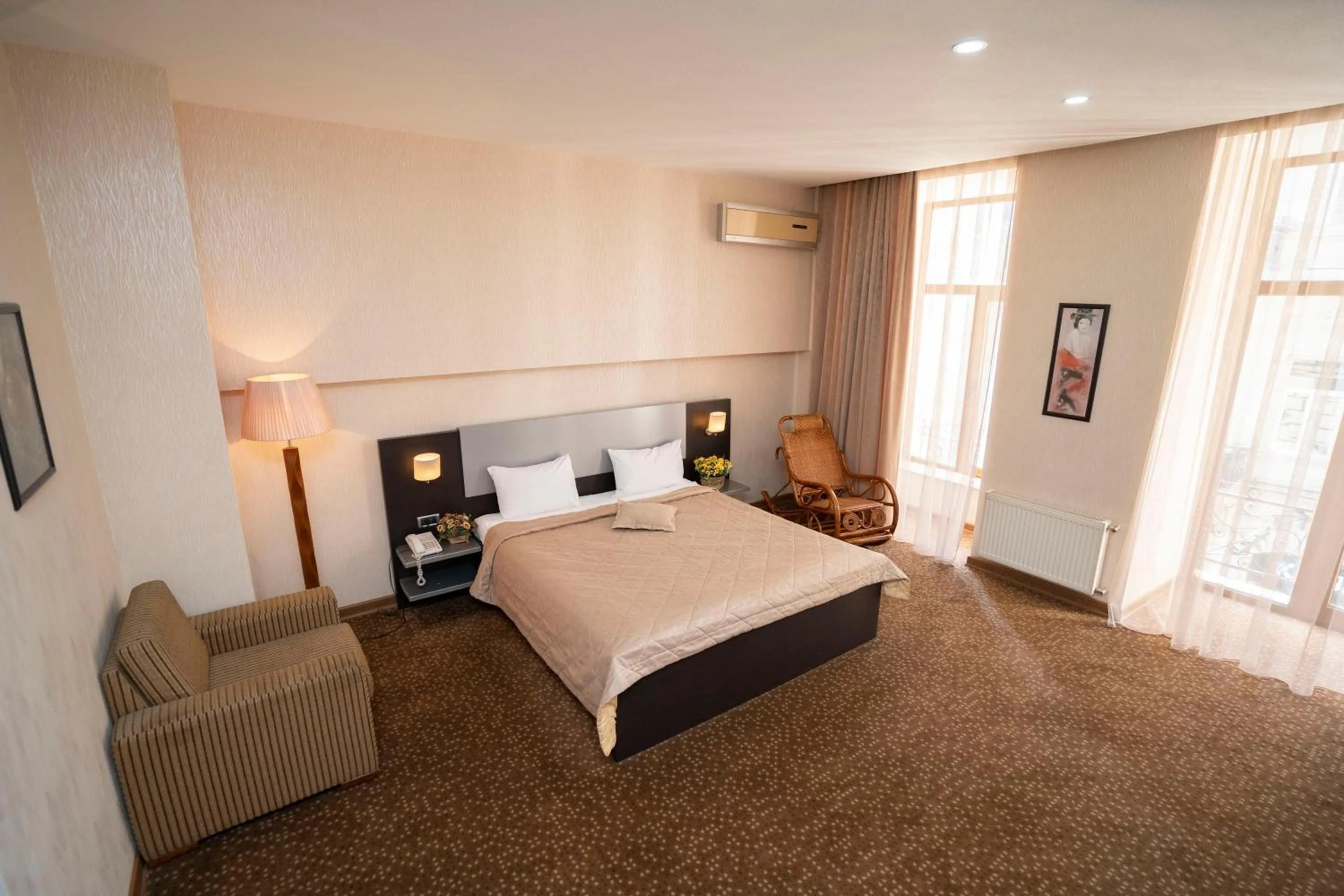 Bedroom, Bed in Austin Hotel Baku