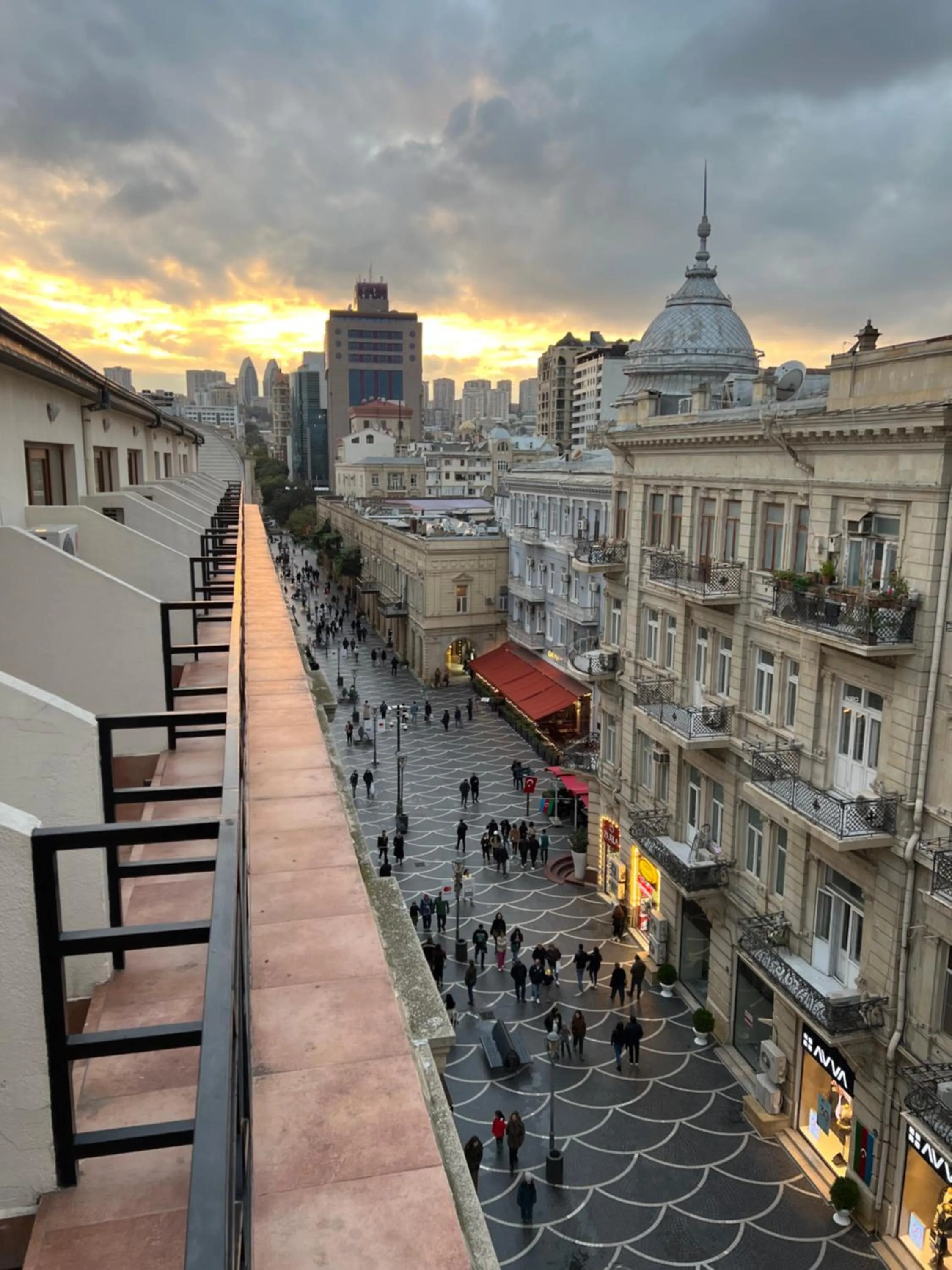 City view in Austin Hotel Baku