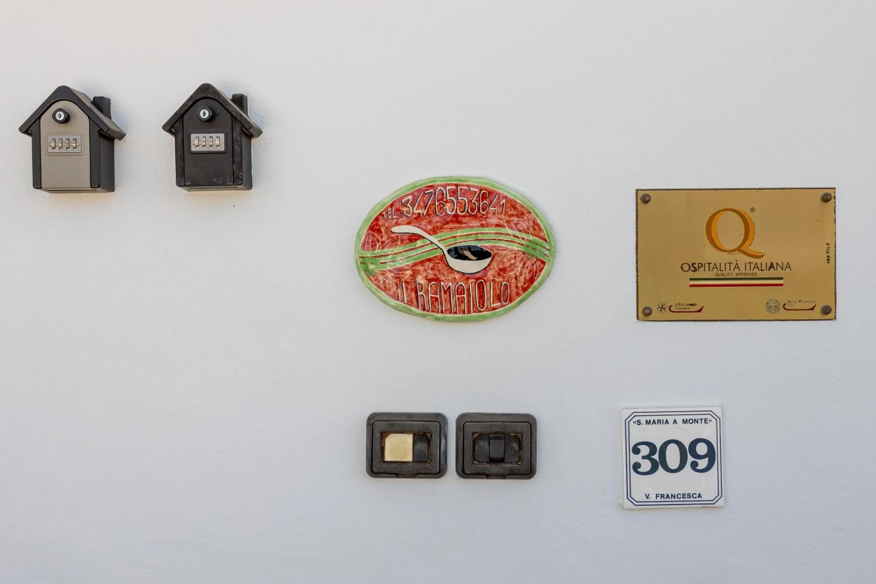 Certificate/Award in B&B Il Ramaiolo