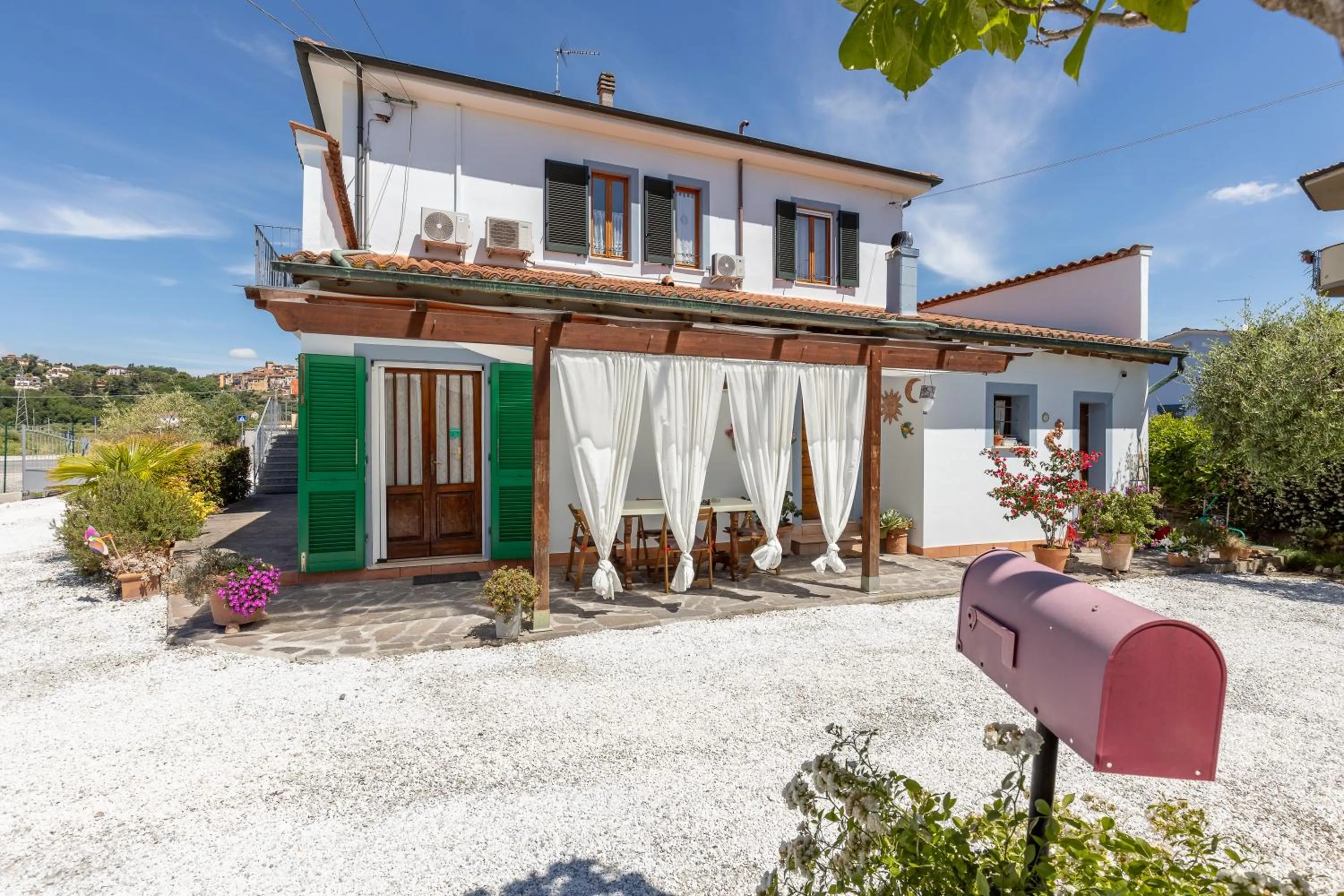 Patio in B&B Il Ramaiolo