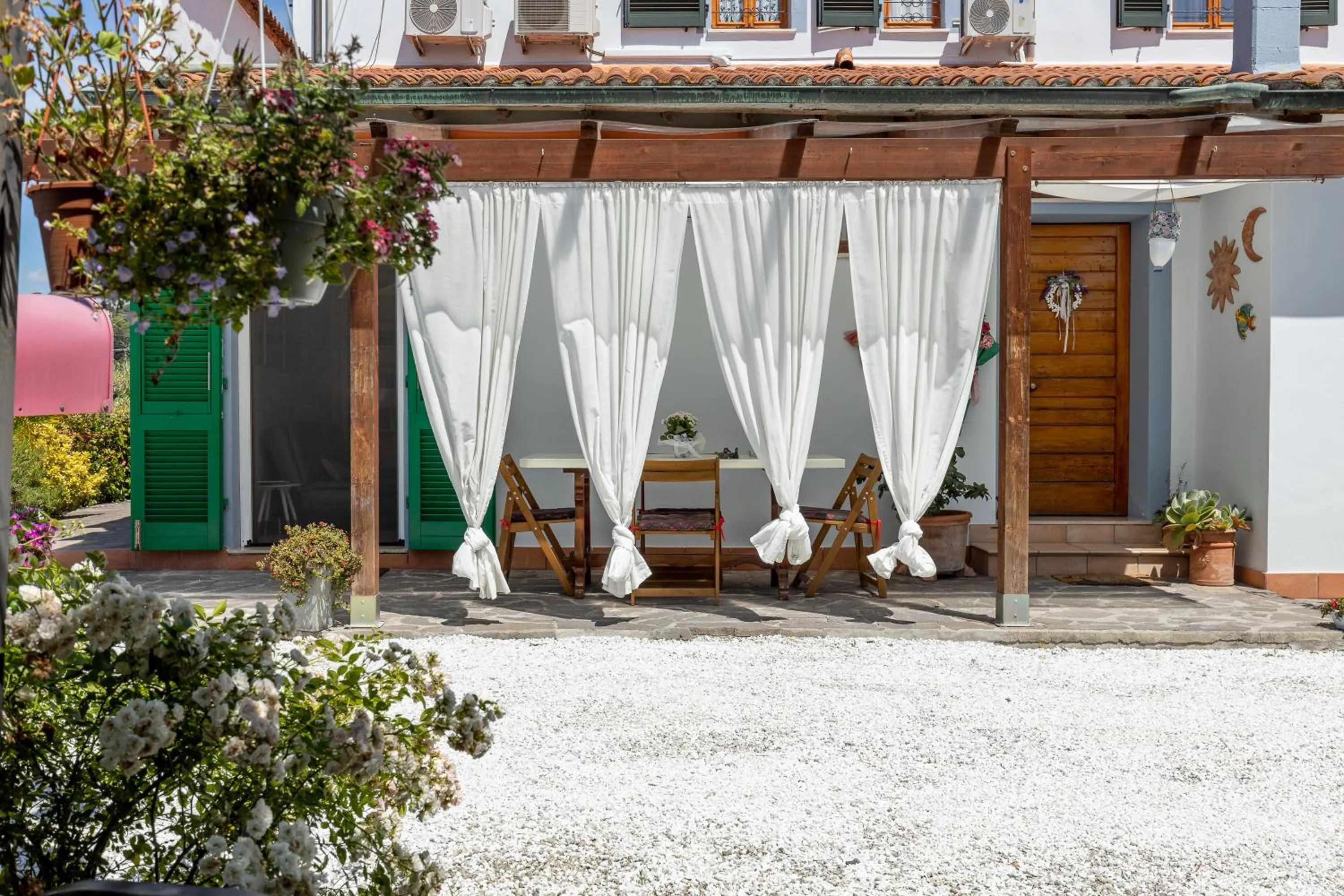 Patio in B&B Il Ramaiolo