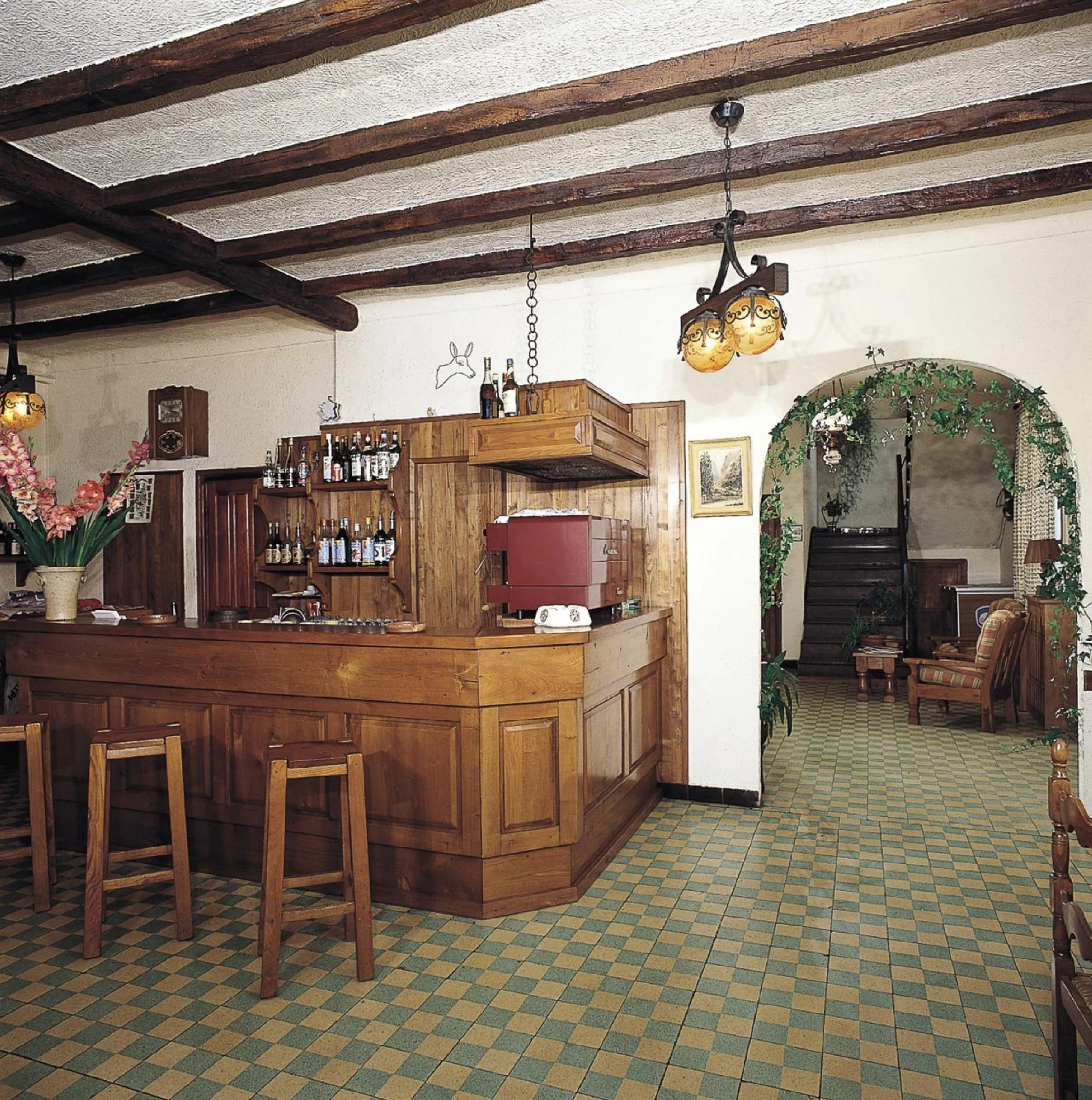 Lounge or bar in Hôtel Aïtone